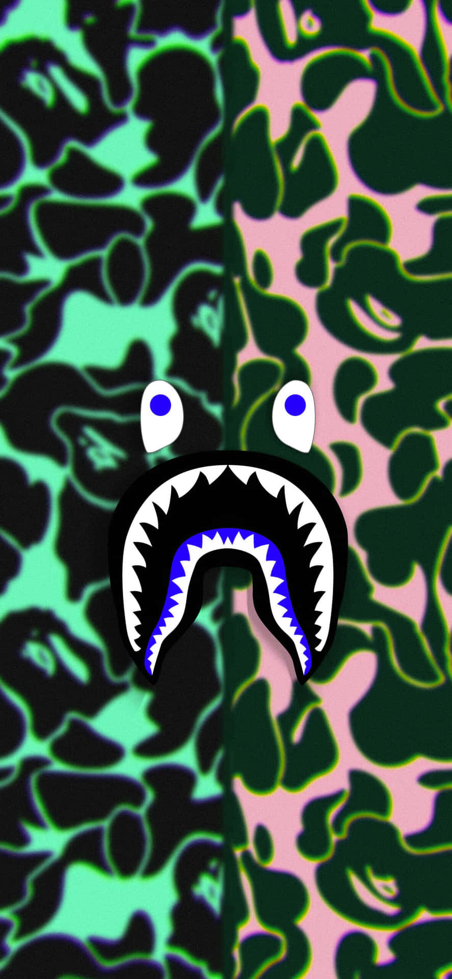 Be The Trendsetter With The Bape Iphone Background