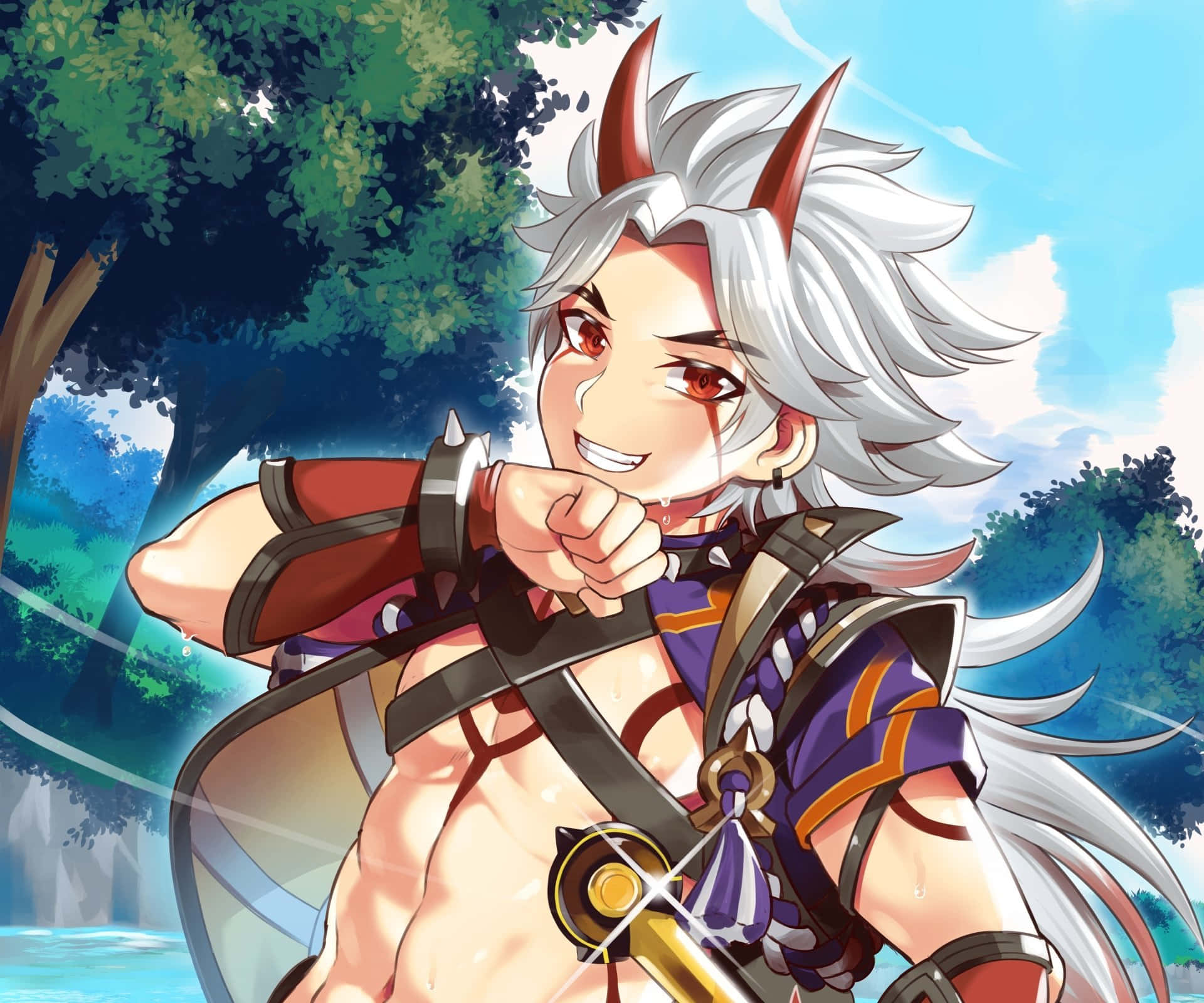 Be The Wind - Itto From Genshin Impact