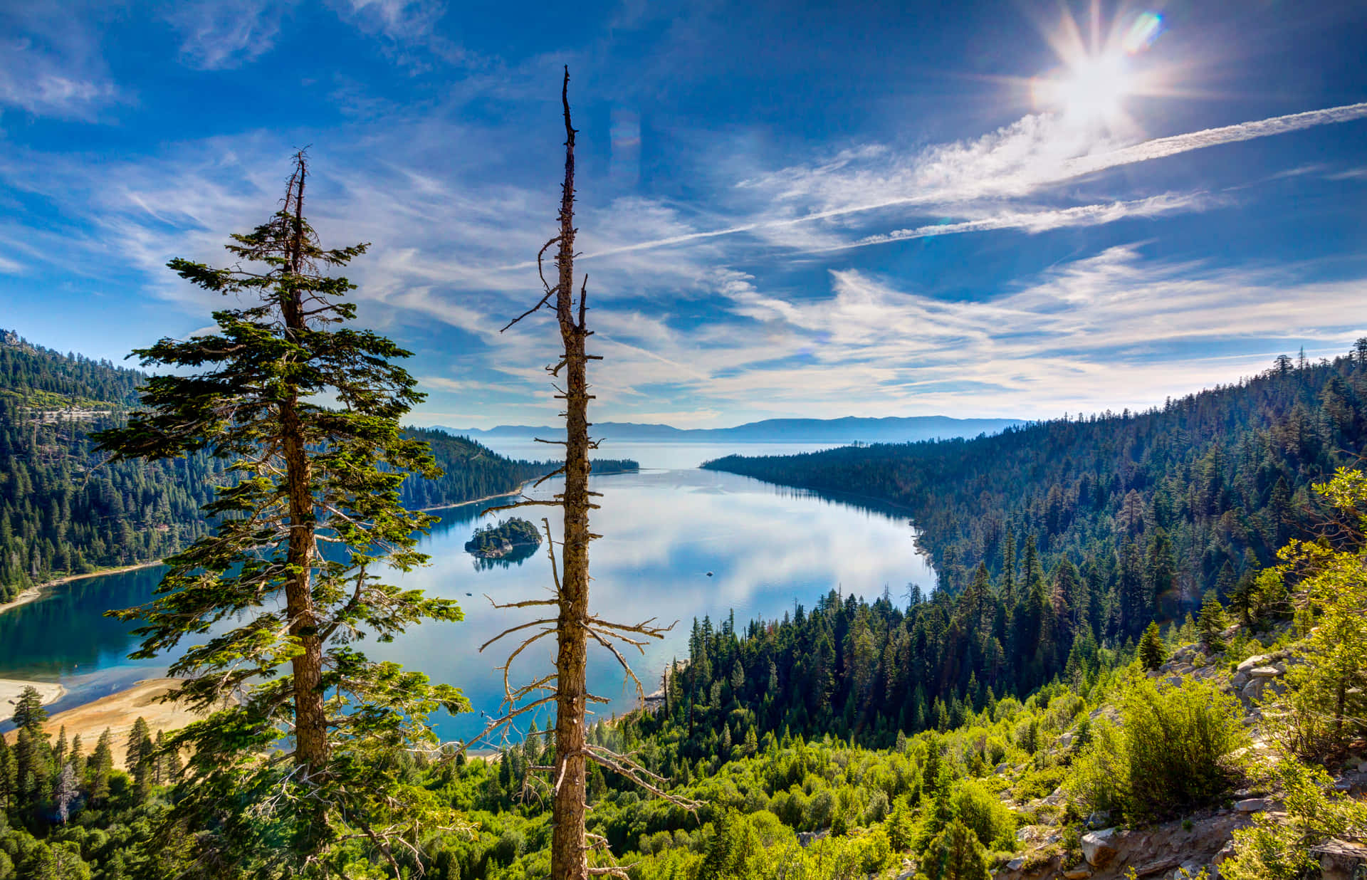 Be Treated To Raw Beauty And Adventure At Lake Tahoe Background
