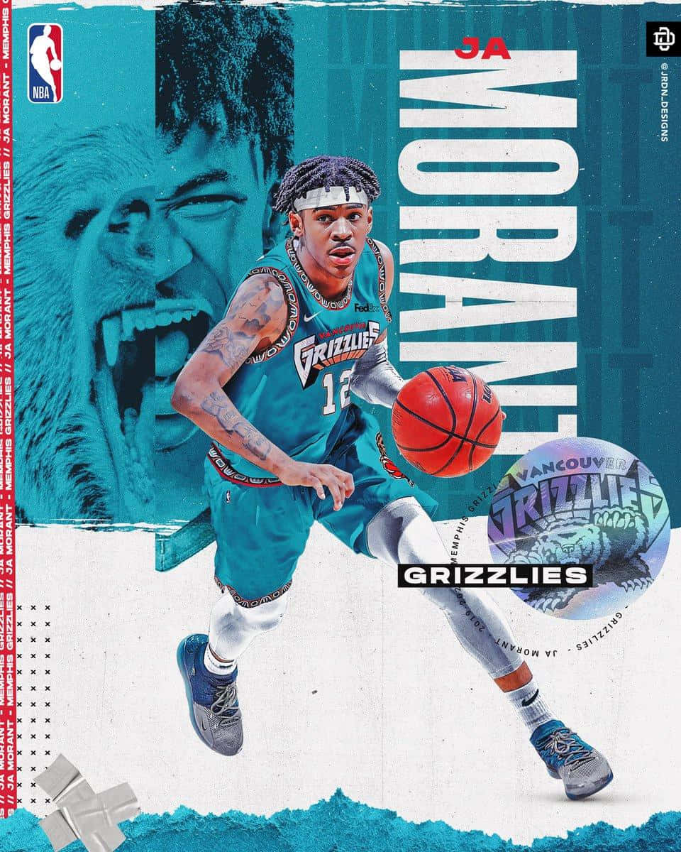 Be Unstoppable With Ja Morrant Background