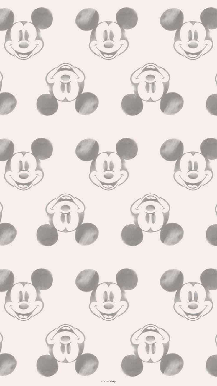 Be Your Own Mickey Mouse By Getting Your Own Black Mickey Mouse Phone! Background