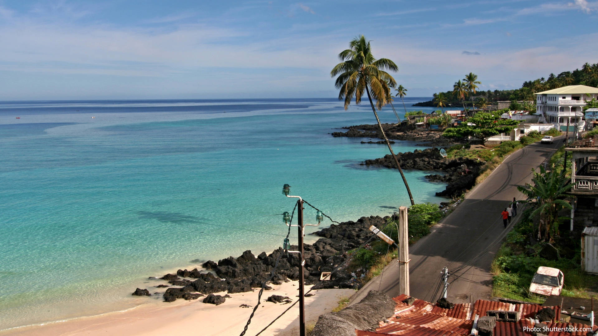 Beach By The Capital Moroni Comoros