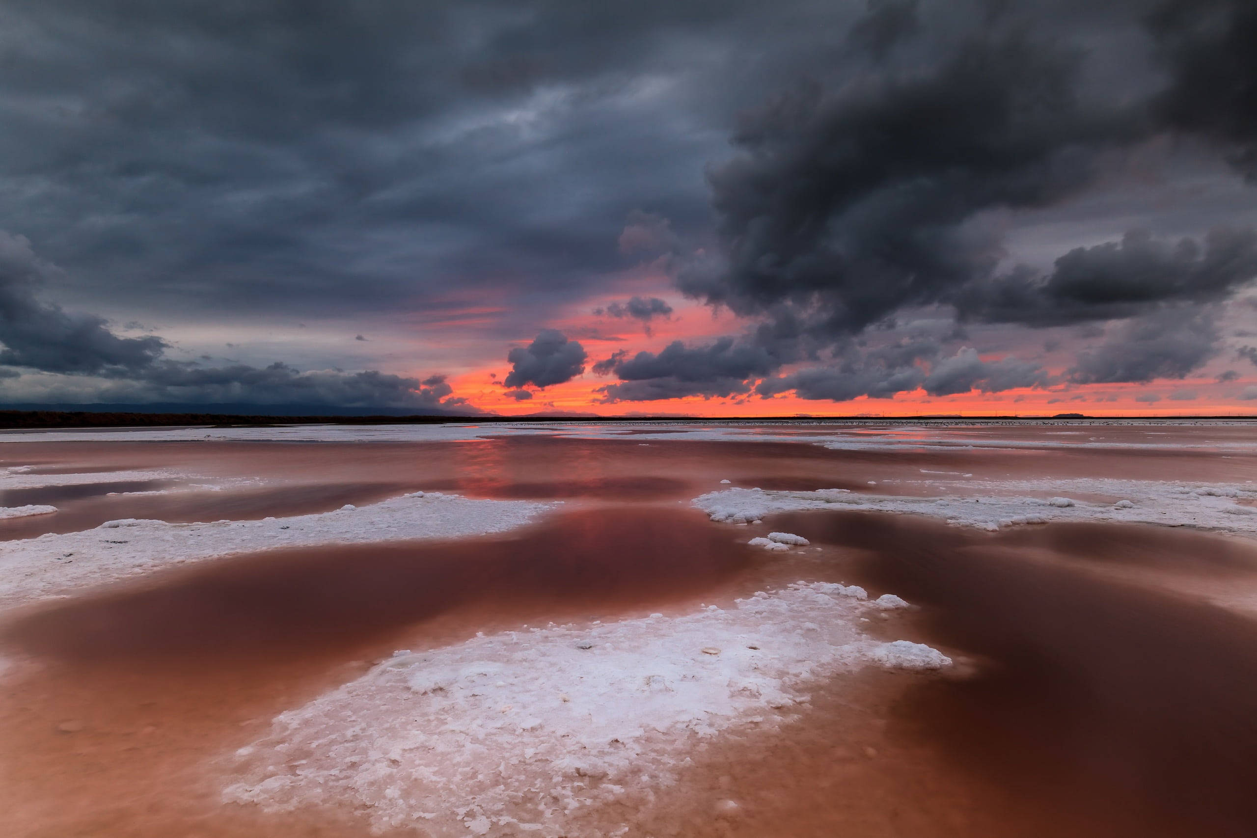 Beach High Resolution Clouds Background