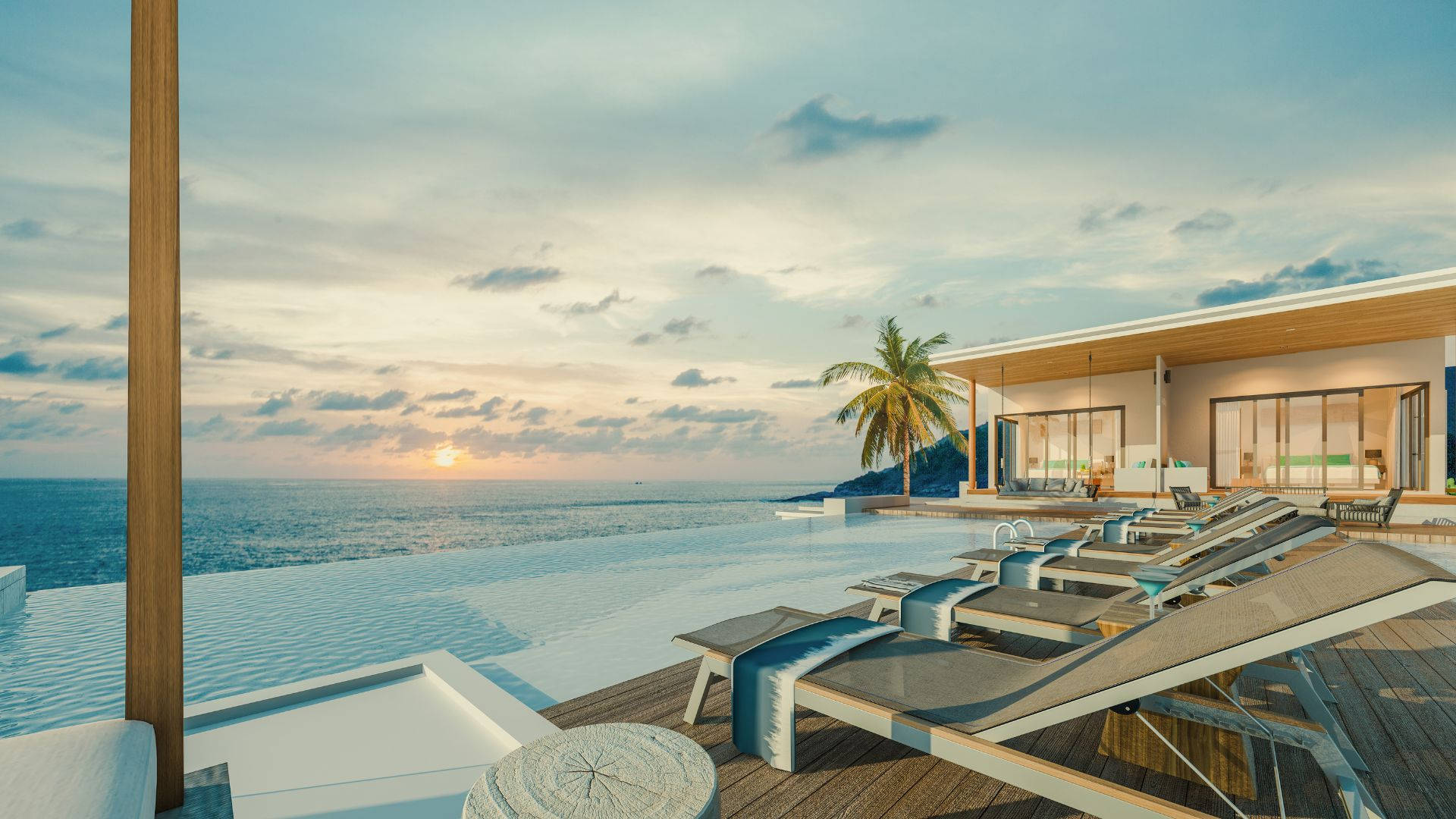 Beach House Infinity Pool