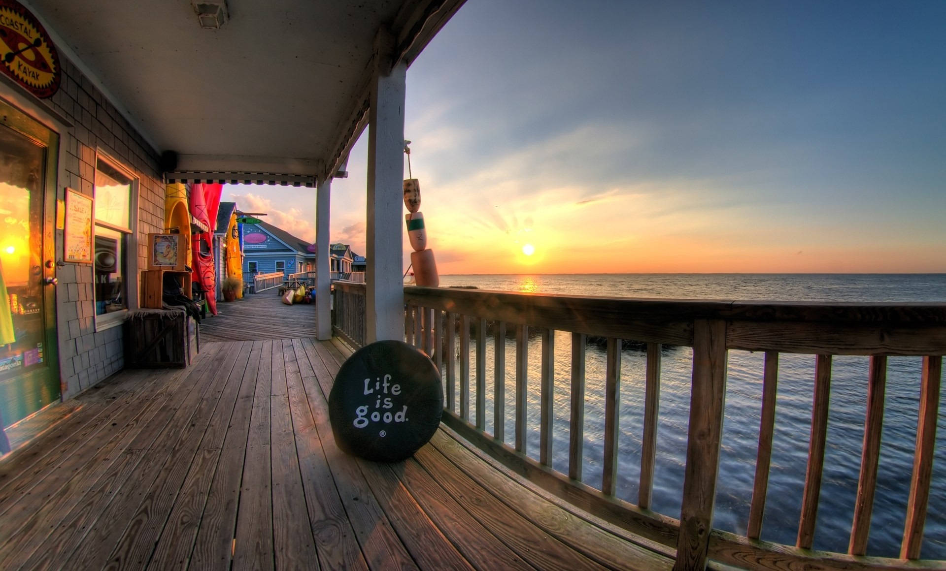 Beach House Porch Life Is Good