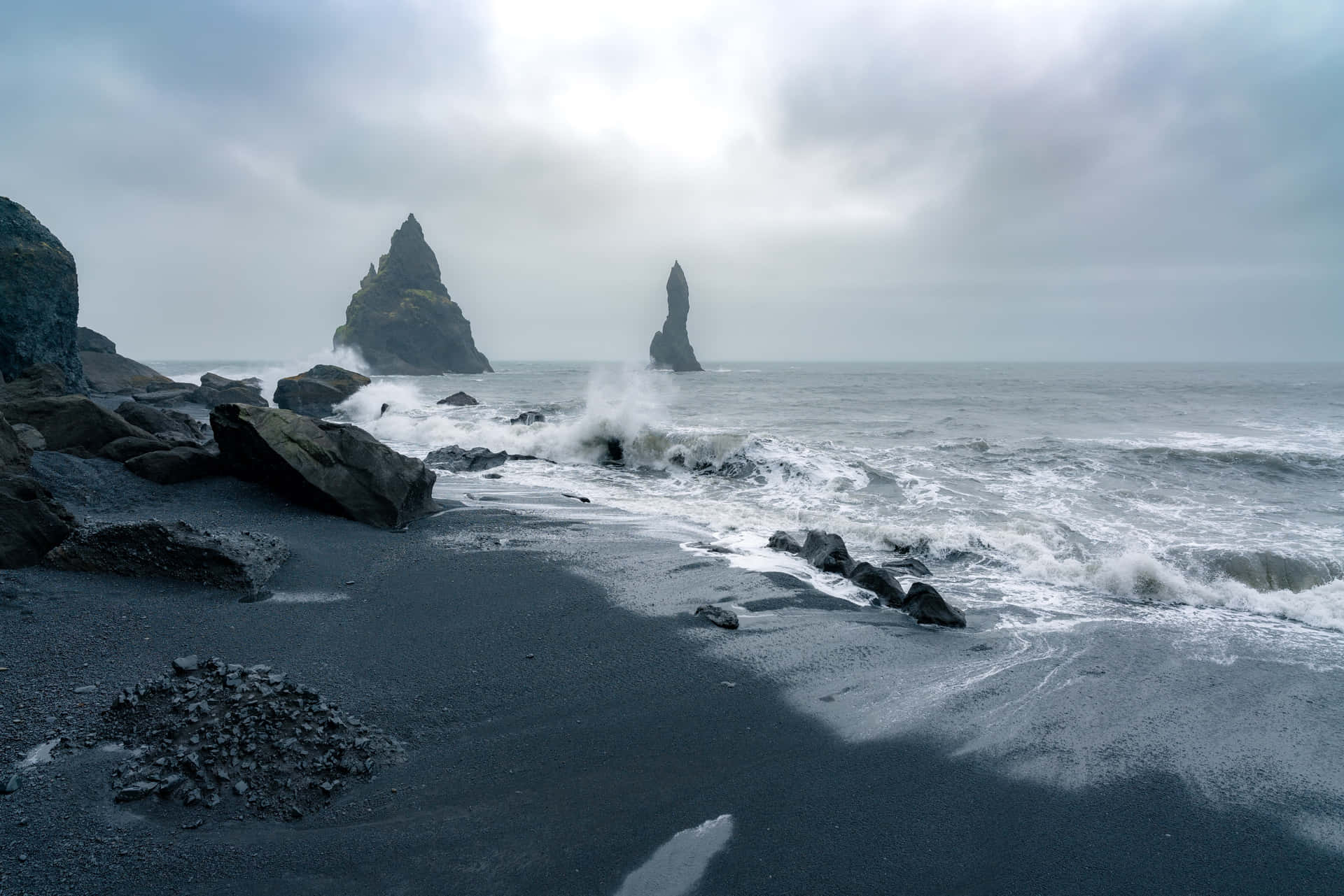 Beach In Iceland