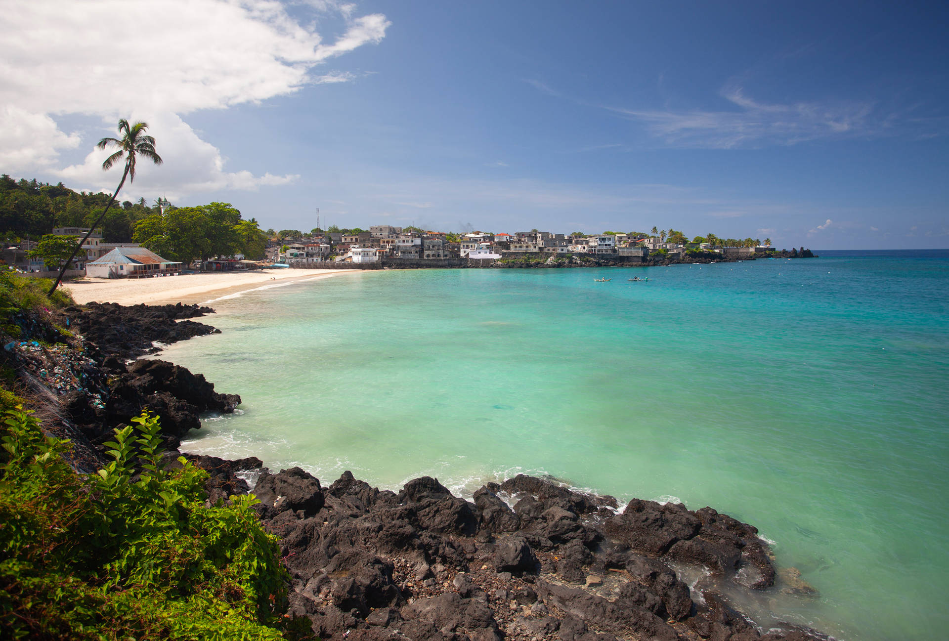 Beach In Moroni Island Comoros