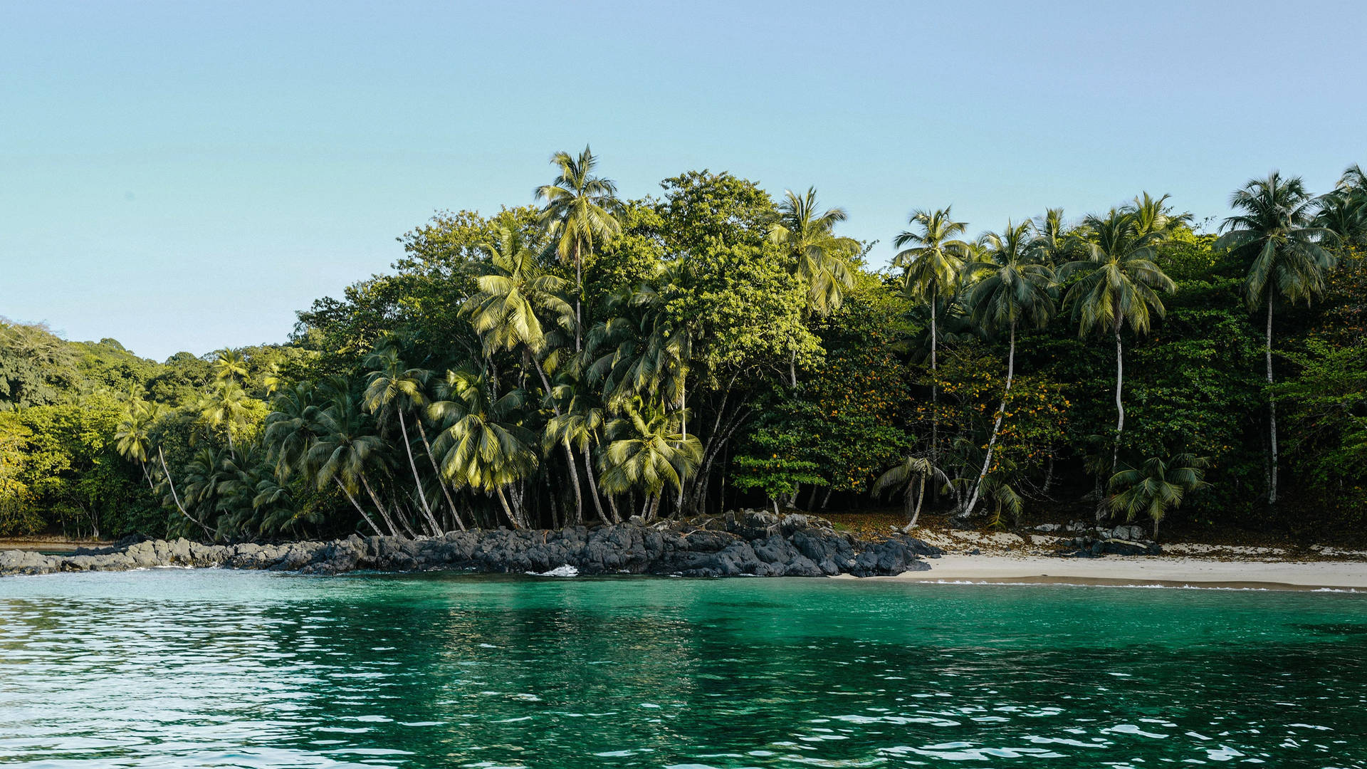 Beach In Sao Tome And Principe