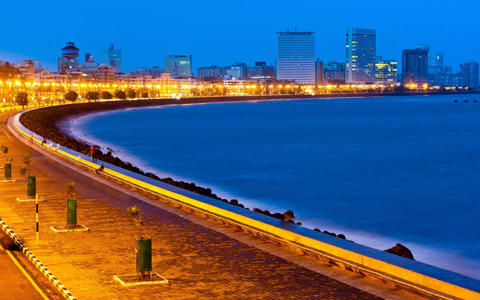 Beach Pavilion Mumbai Background