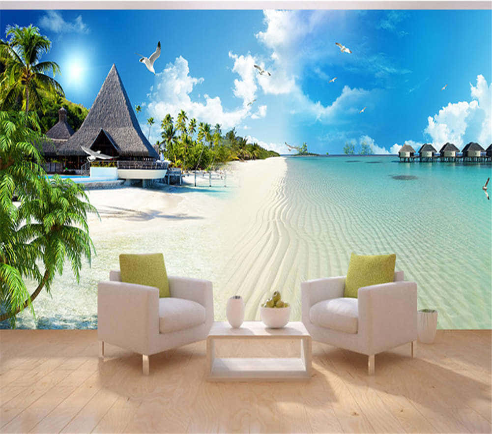 Beach Resort Background