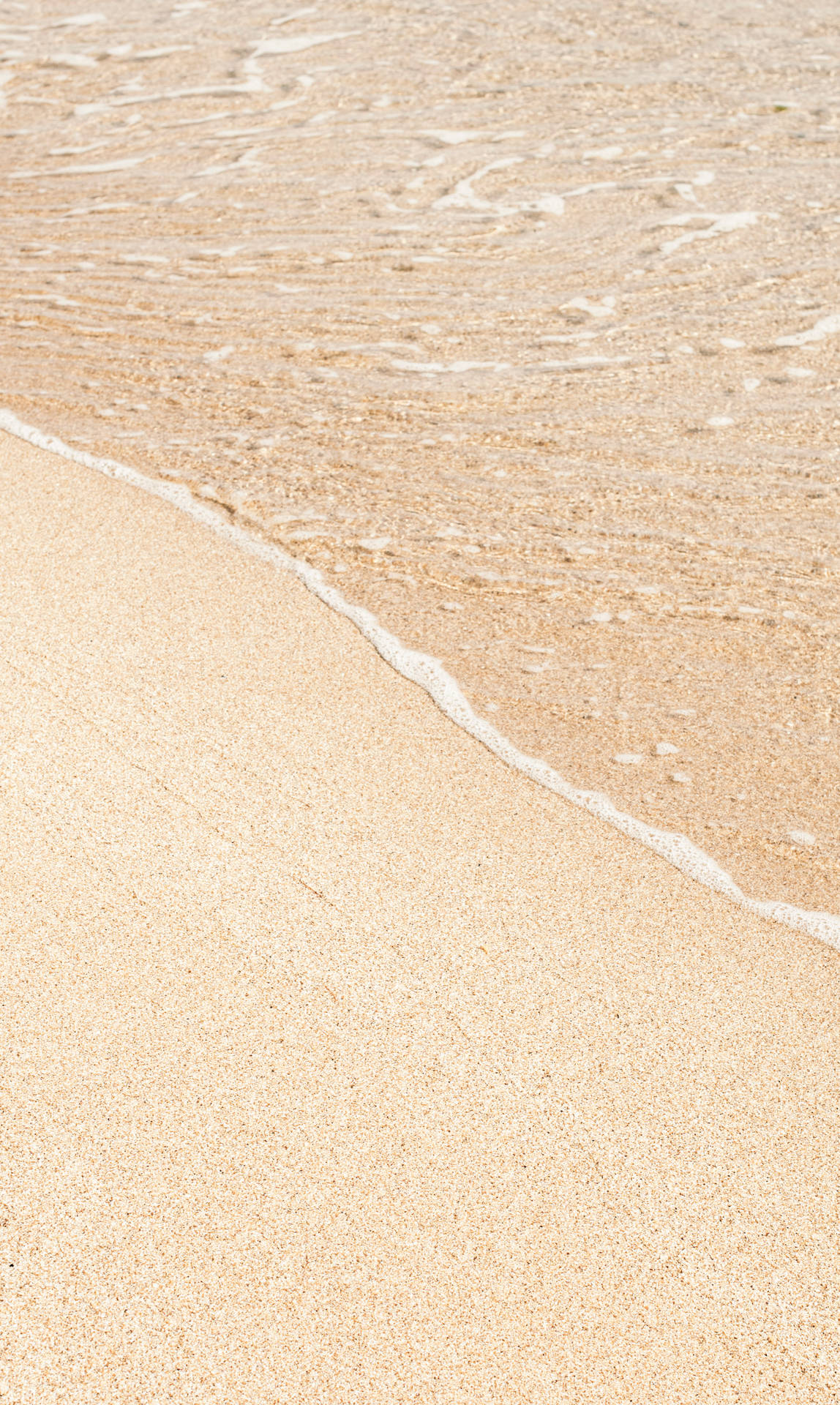 Beach Sand With Beige Background