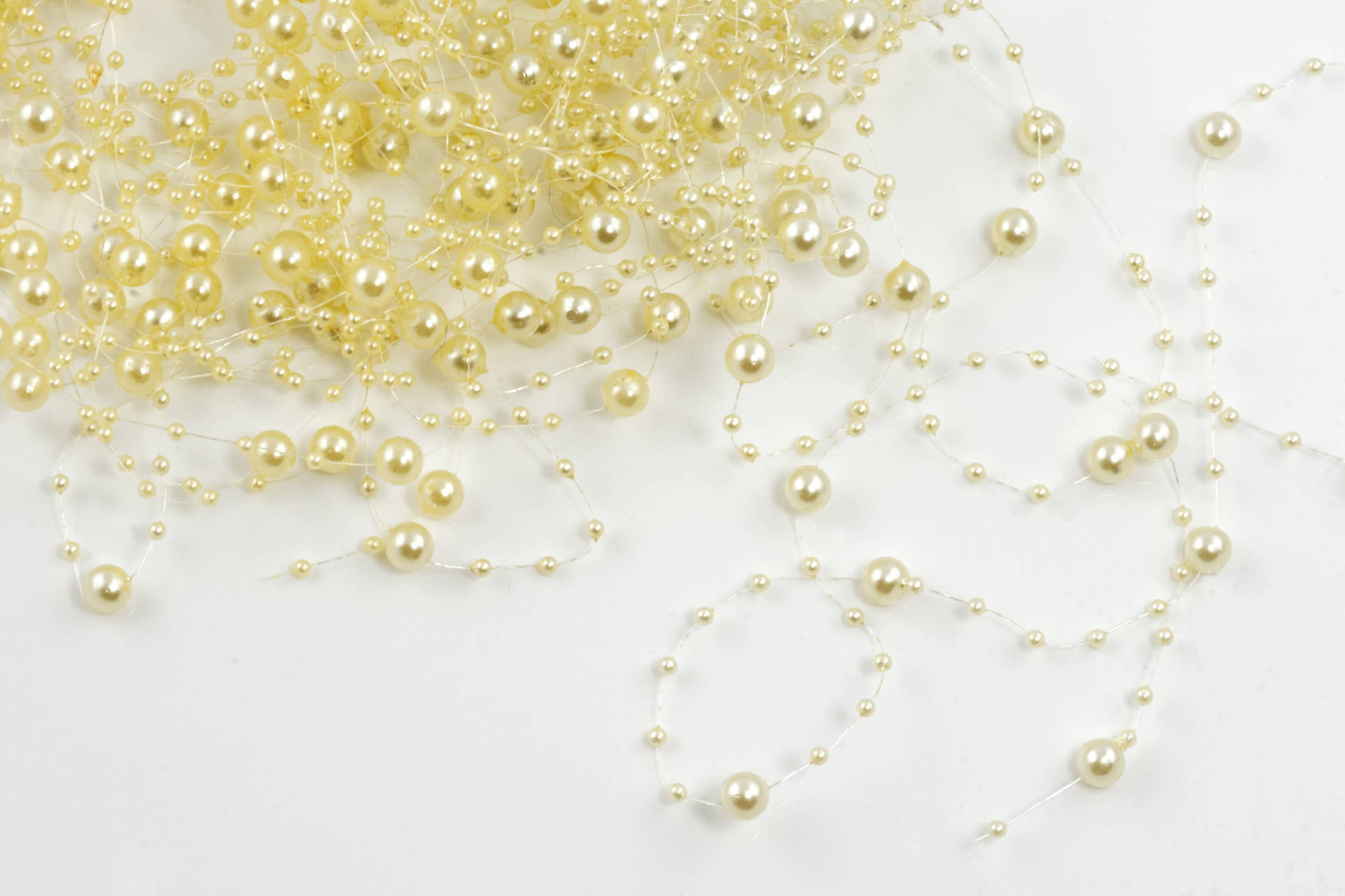 Beaded Gold Jewellery Background