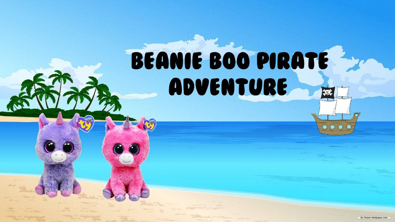 Beanie Boos In The Sea Background