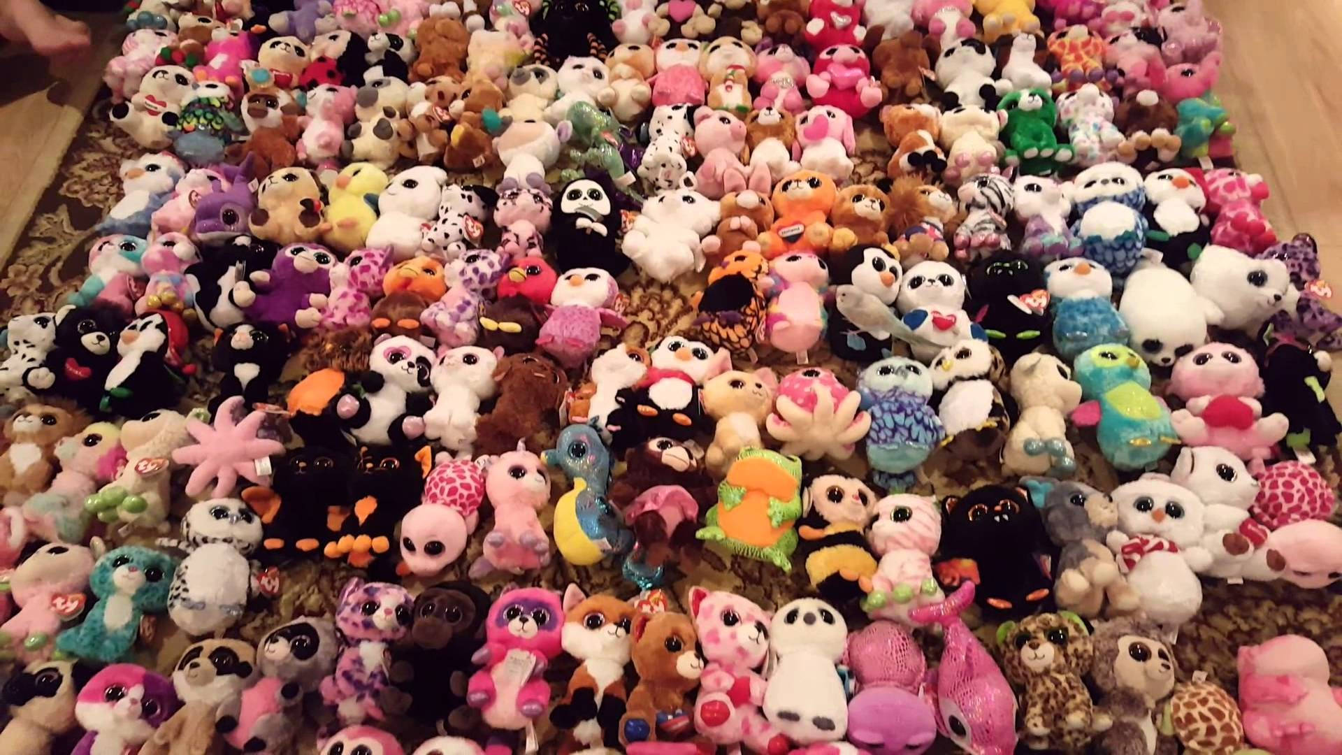 Beanie Boos Plushie Collection Background