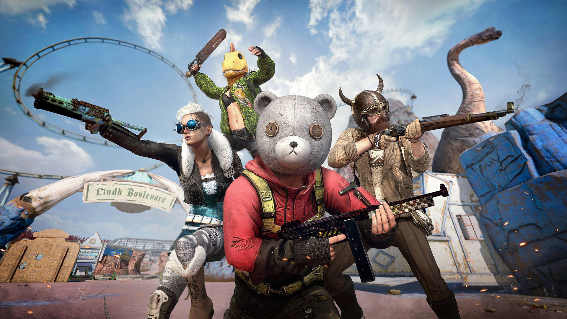 Bear Pubg Squad Lindh Boulevard Background