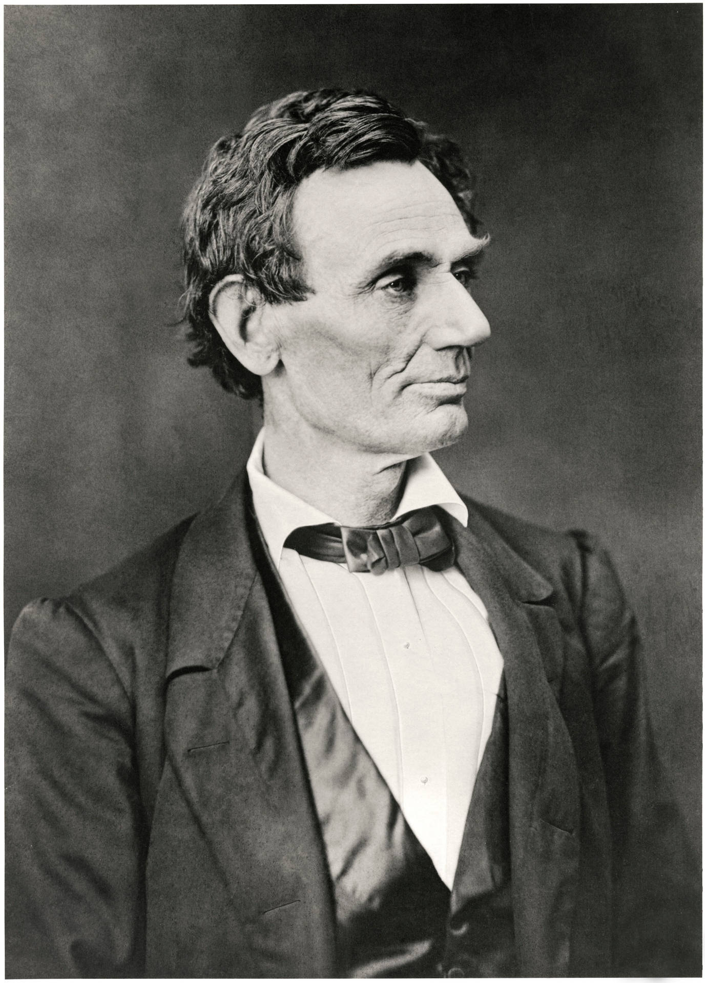 Beardless Abraham Lincoln Painting Background