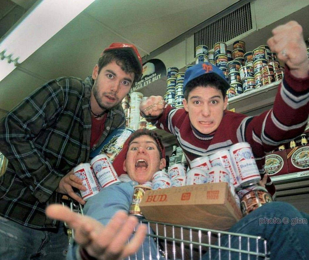 Beastie Boys Budweiser Beer Photoshoot Background