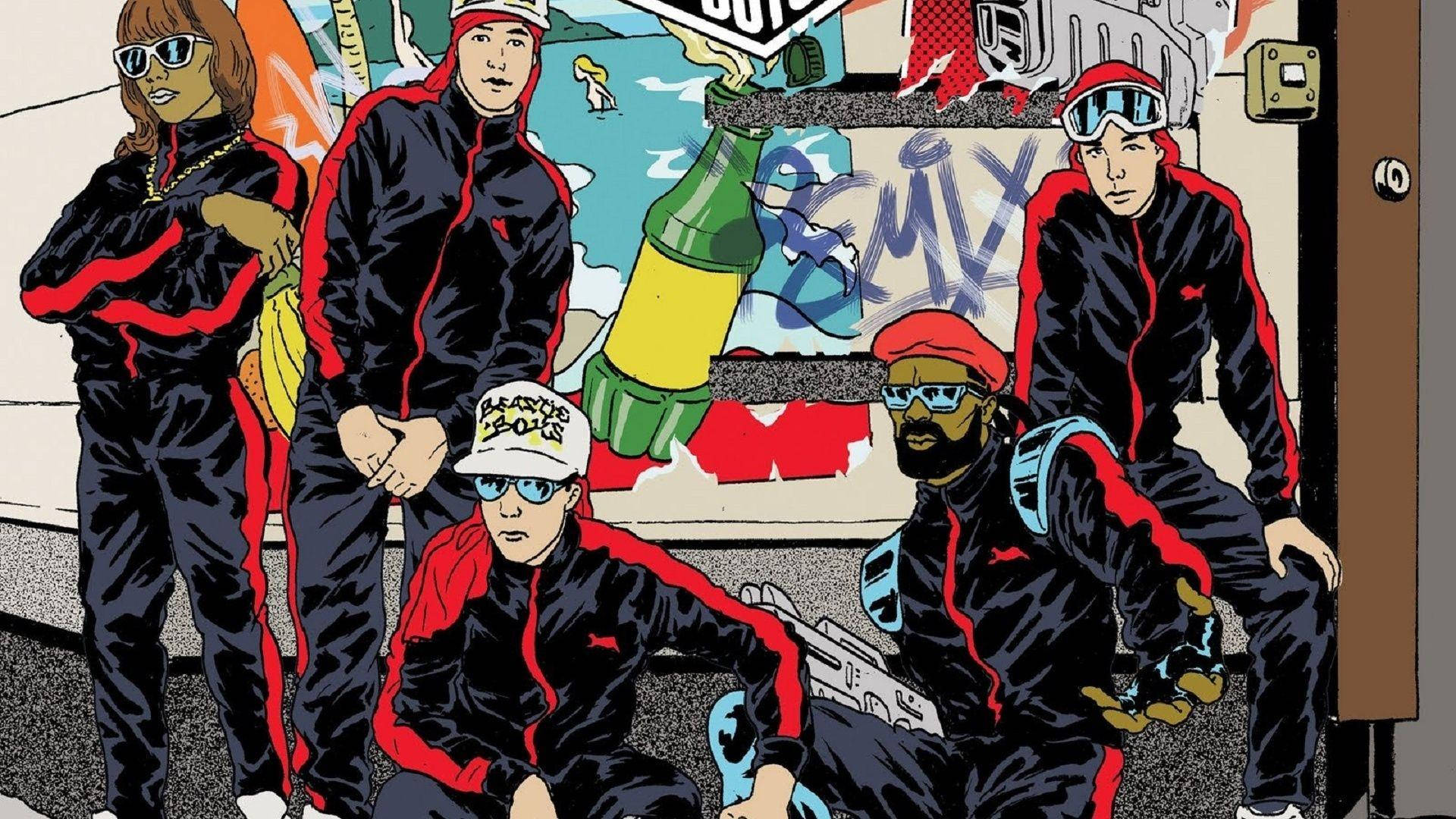 Beastie Boys Major Lazer Collaboration Background