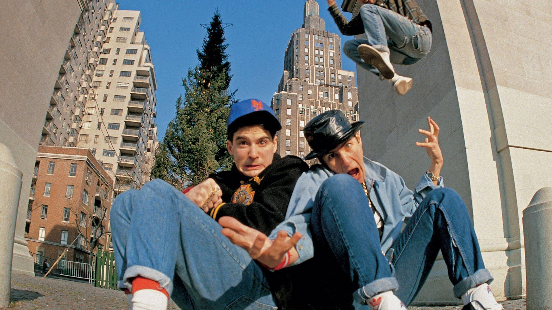 Beastie Boys Mca And Ad-rock Background