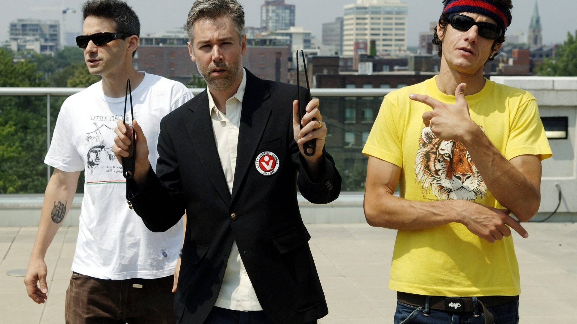 Beastie Boys Member Mca Background