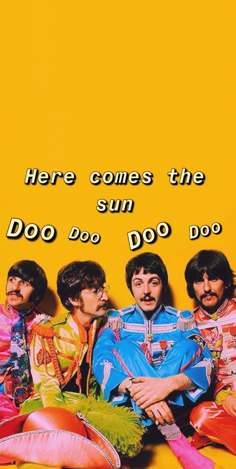 Beatles Here Comes The Sun Background