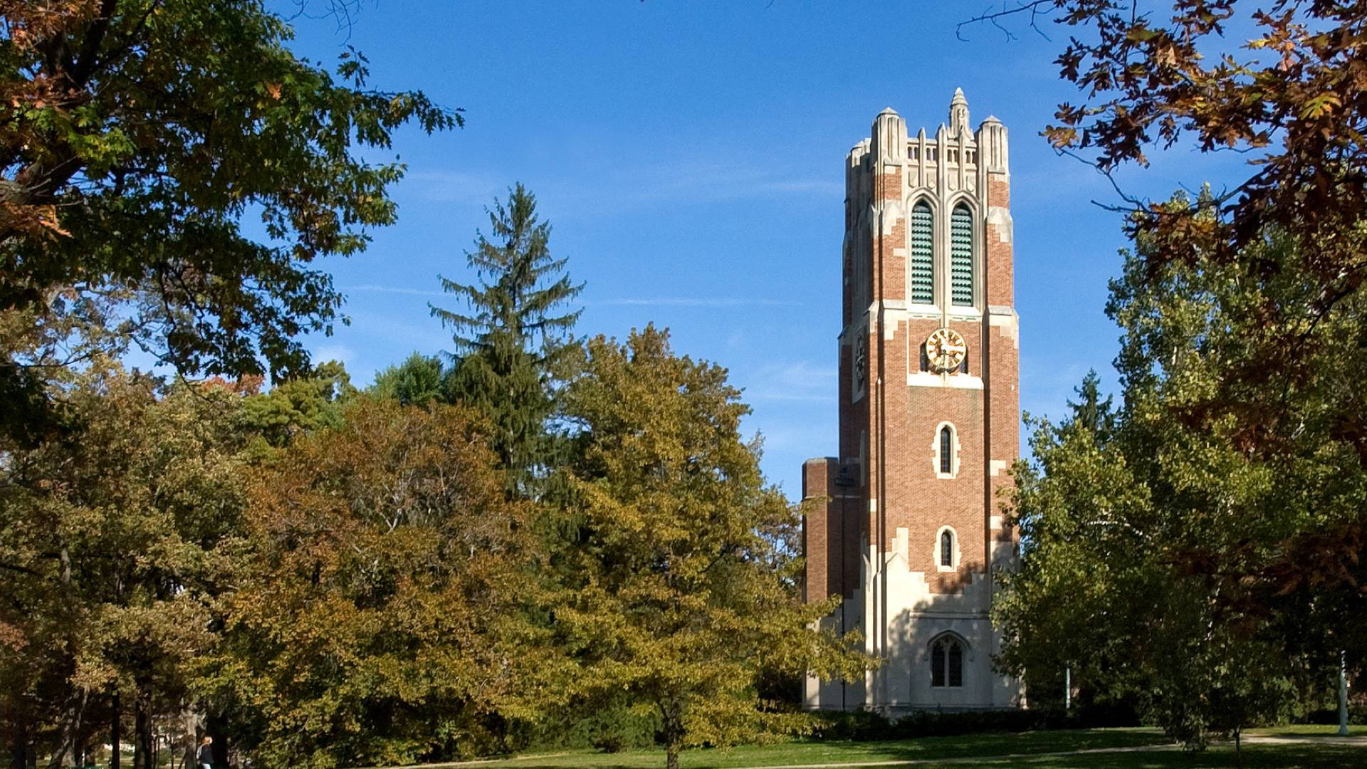 Beaumont Tower At Michigan State University Background