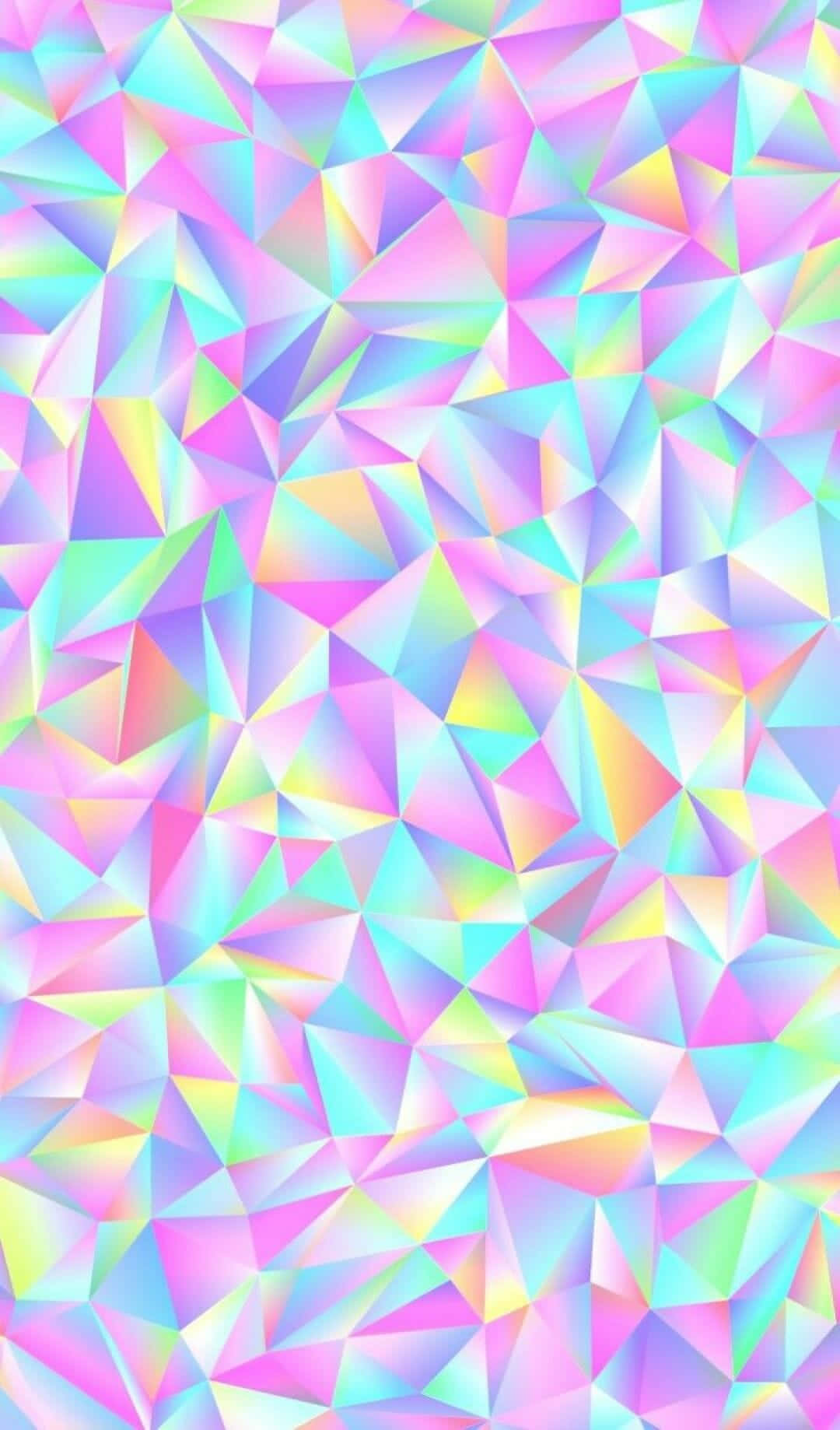 Beautiful Aesthetic Triangles Background