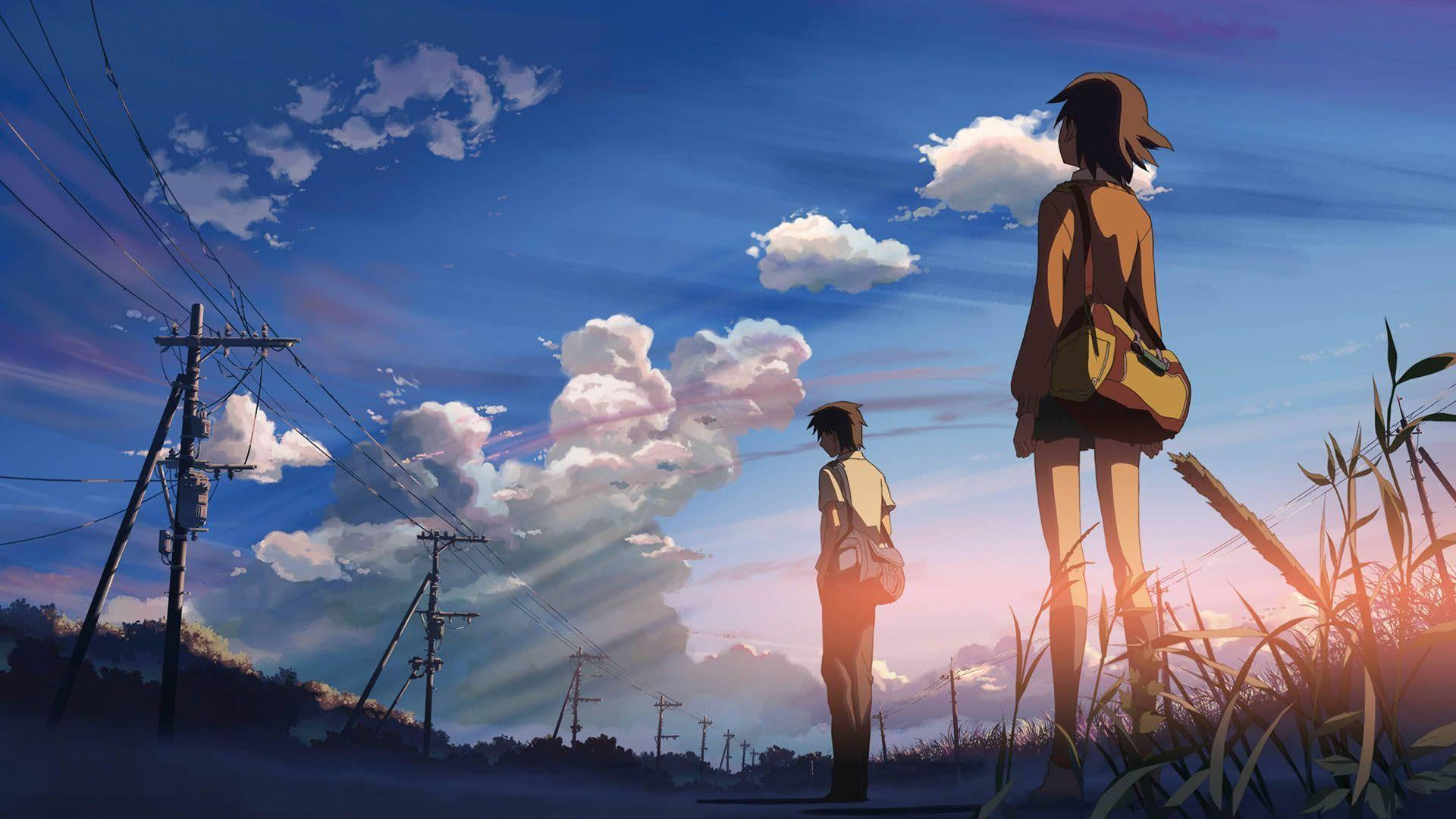 Beautiful Anime 5 Centimeters Per Second Background