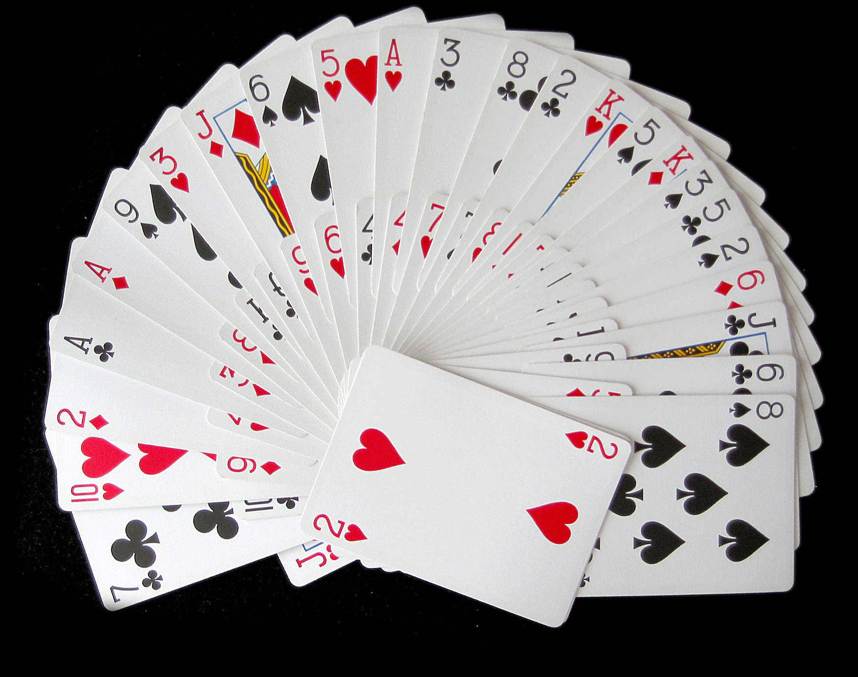 Beautiful Arrangement Rummy Playing Cards