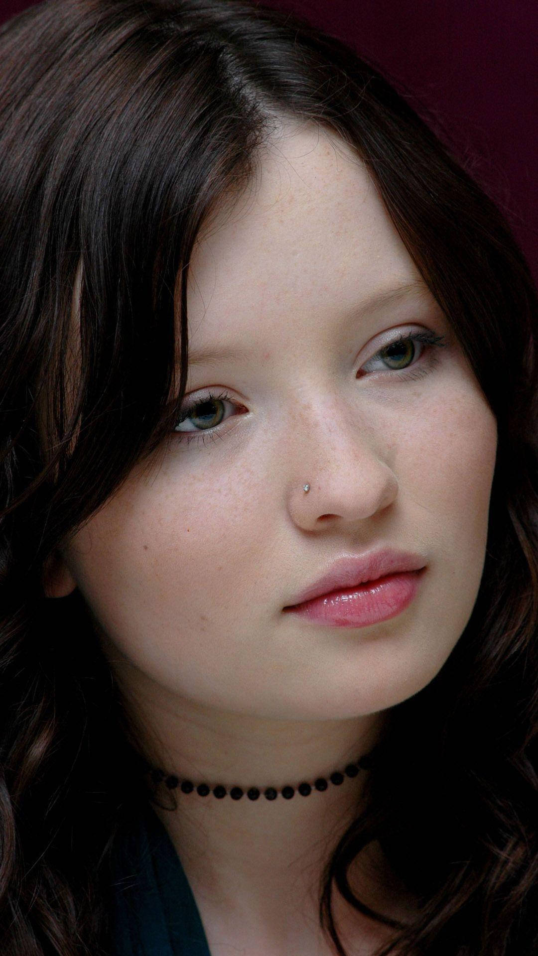 Beautiful Australian Actress Emily Browning 2004 Portrait