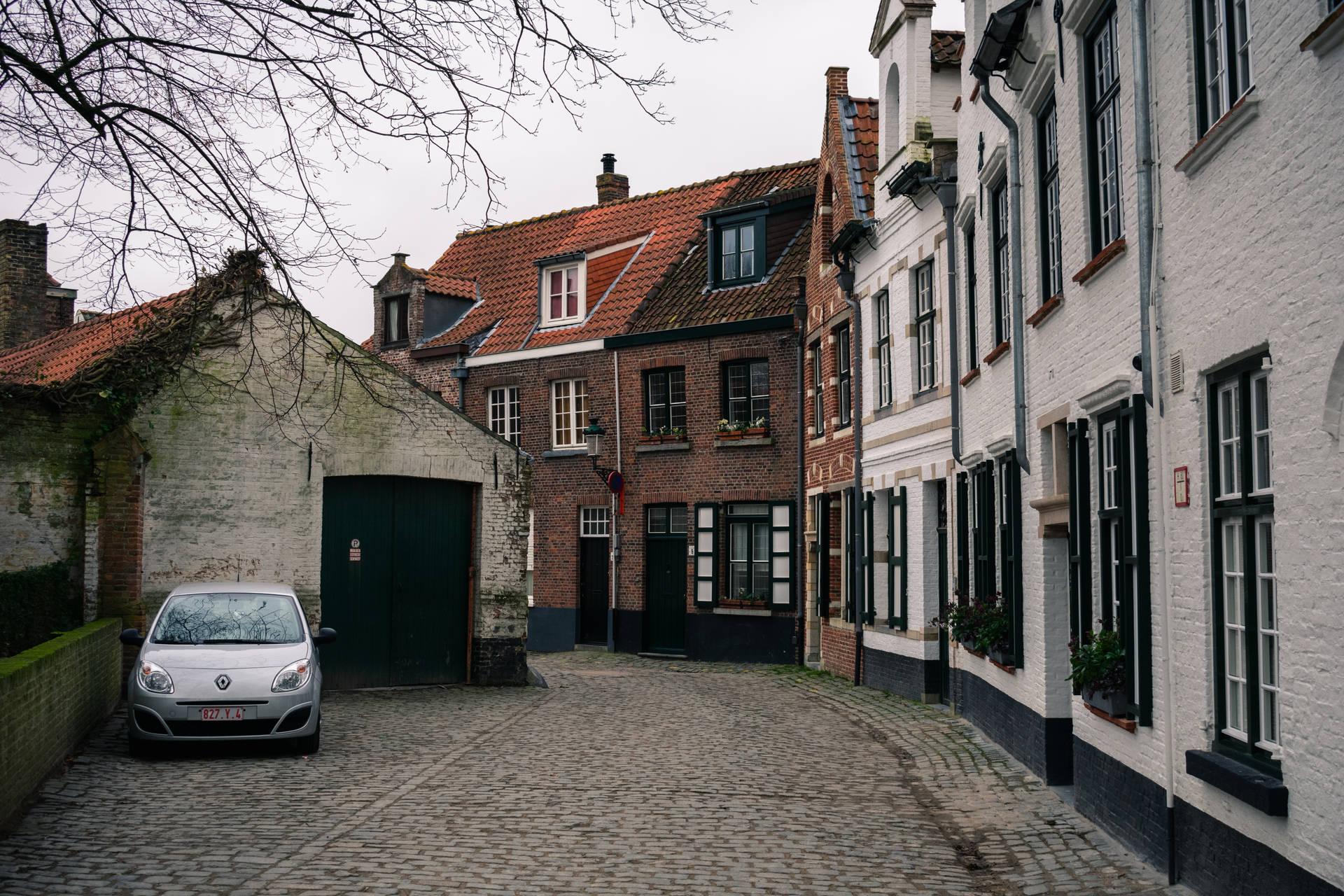 Beautiful Belgium Neighborhood