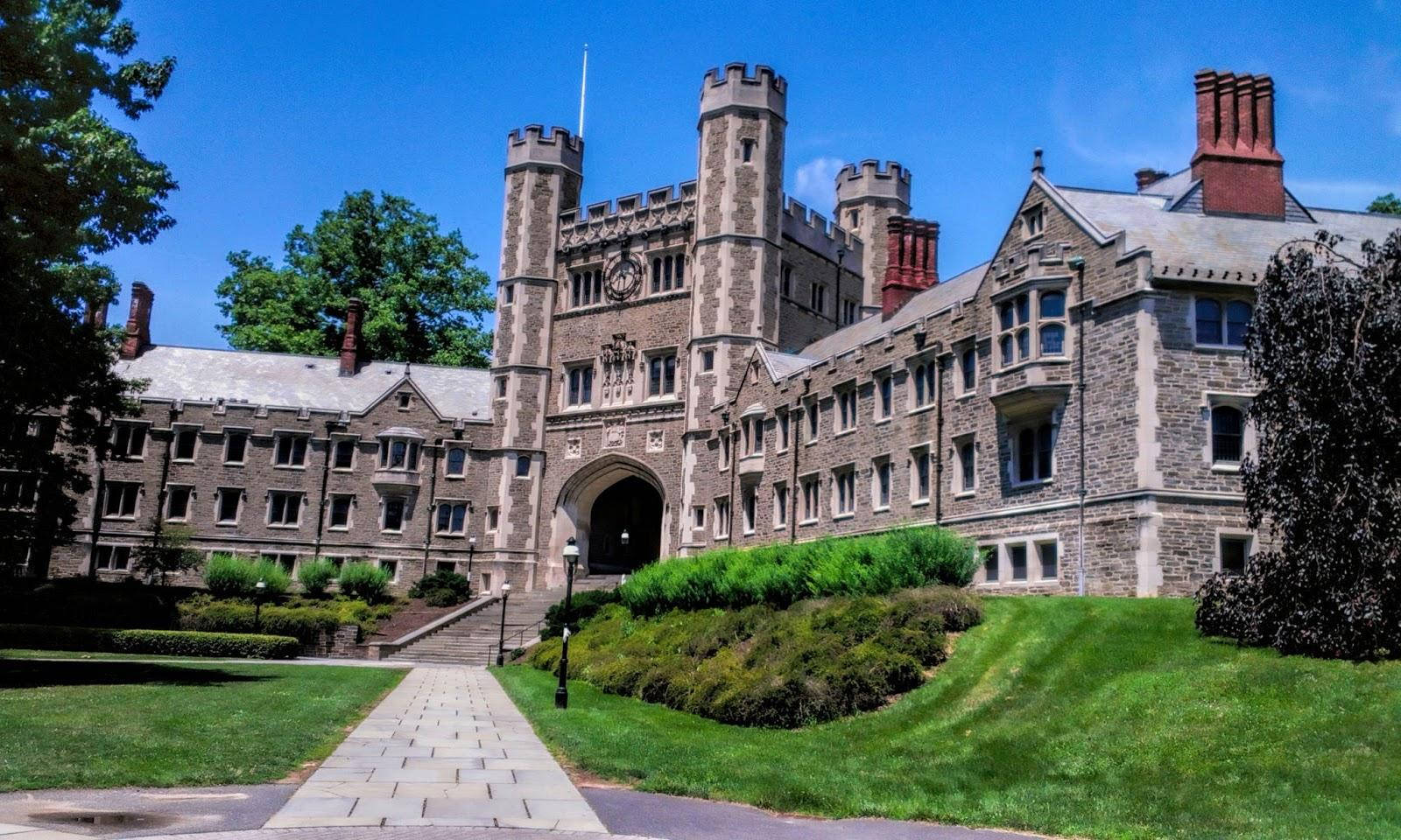 Beautiful Blair Hall Princeton University Background