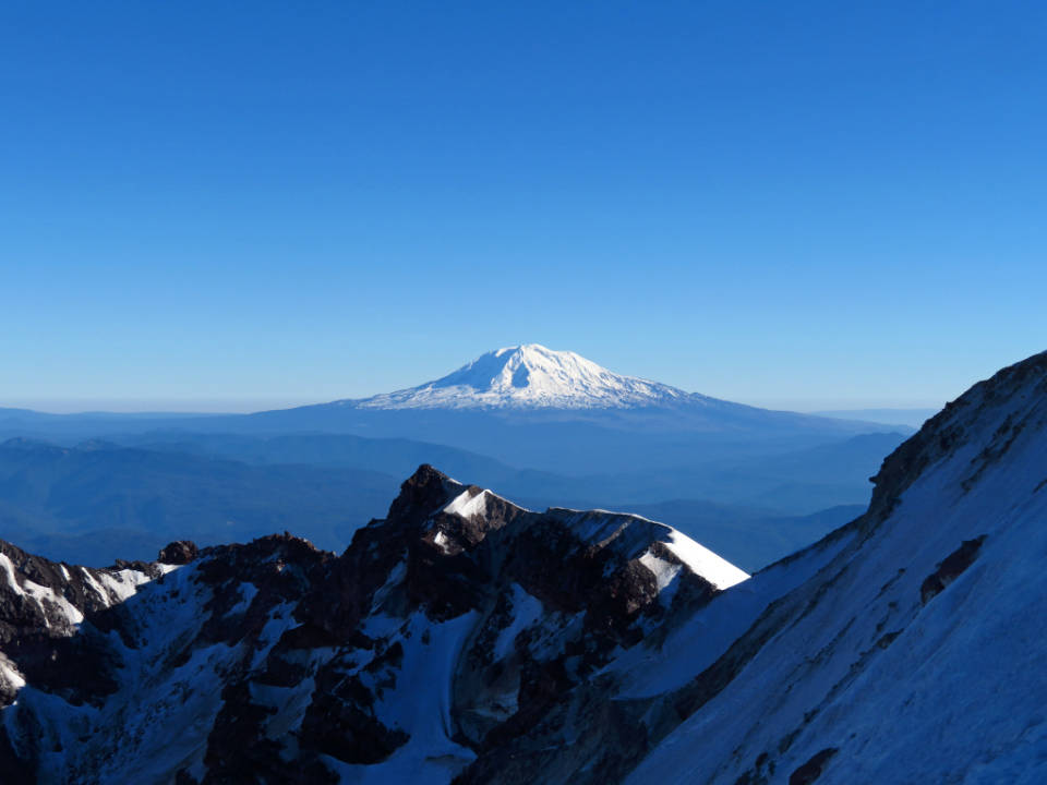 Beautiful Blue Mountain And Sky