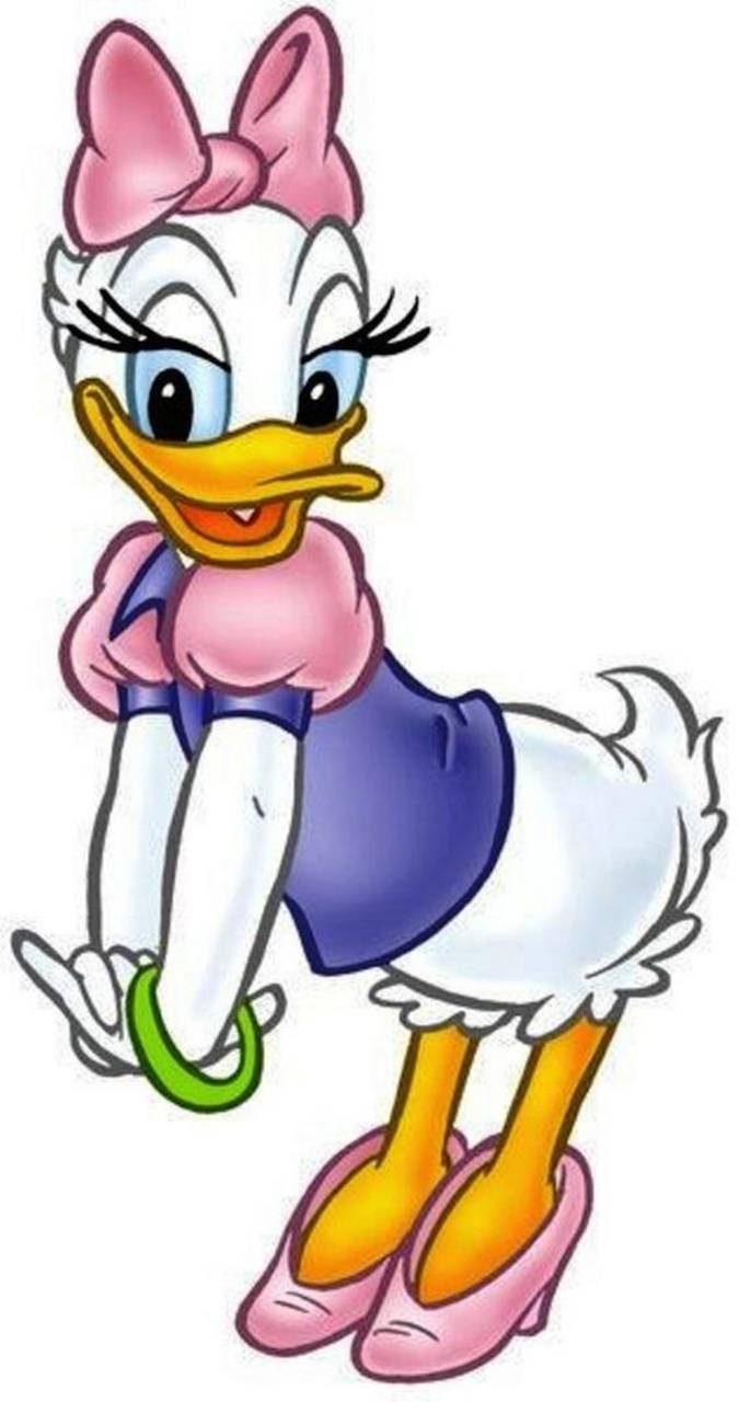 Beautiful Daisy Duck Background