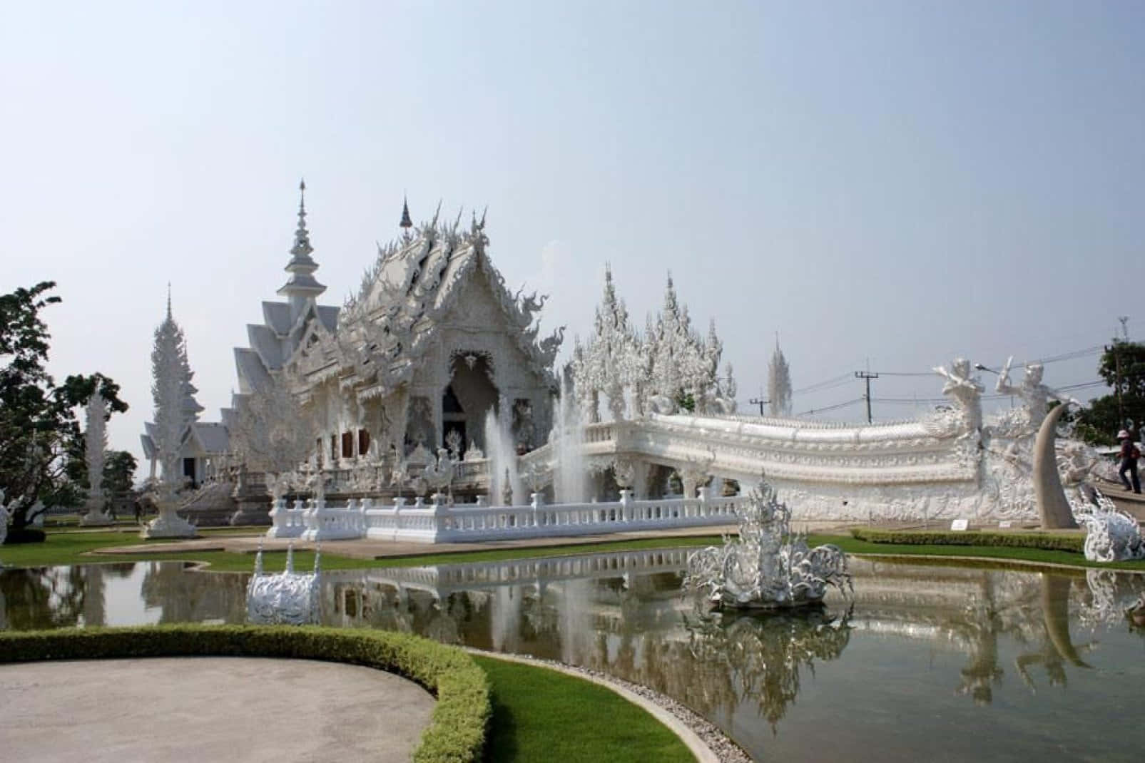Beautiful Day In Chiang Rai Background