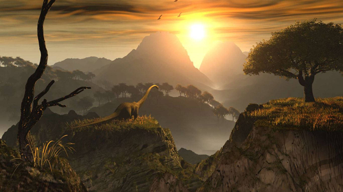 Beautiful Dinosaur Ultra Hd Background