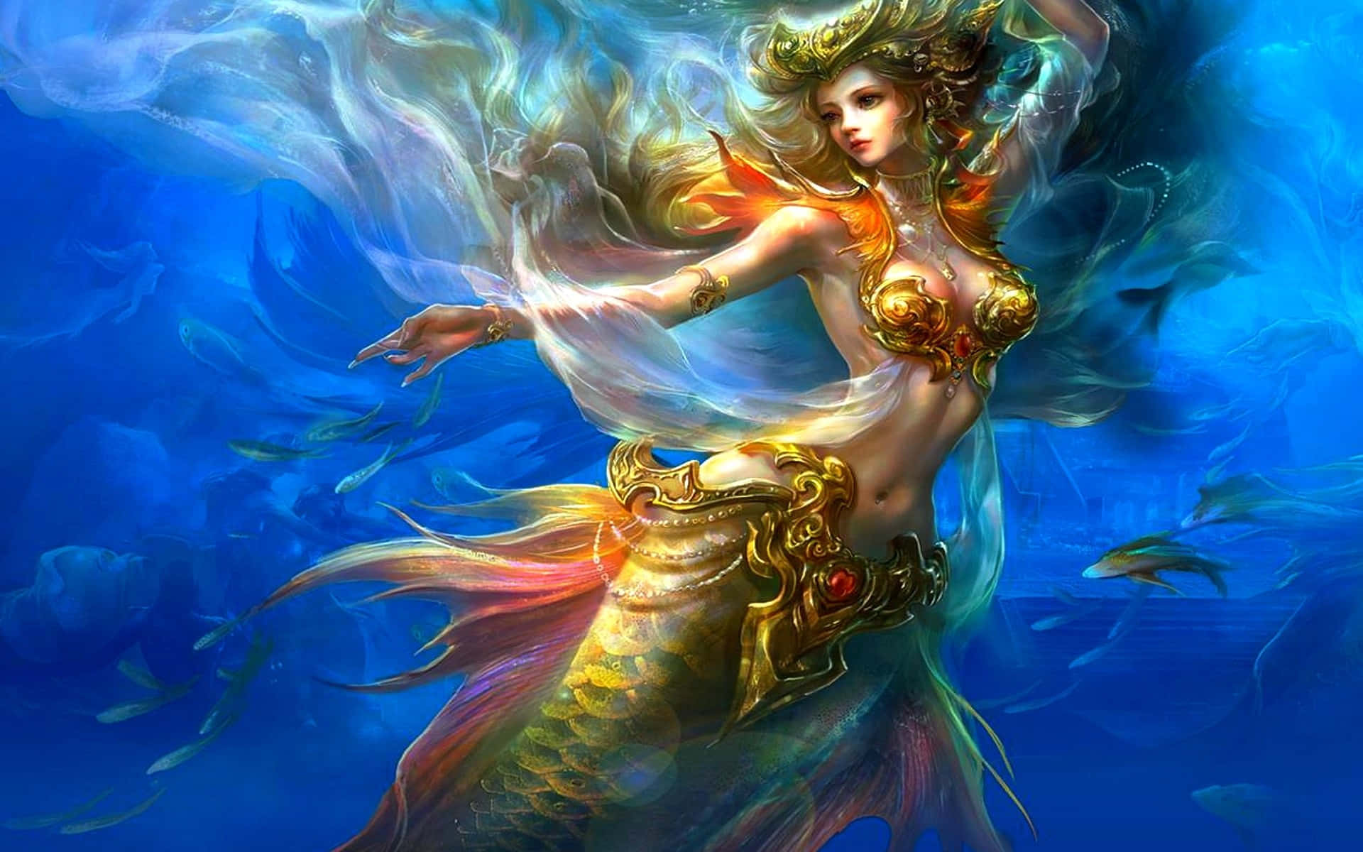 Beautiful Fantasy Mermaid