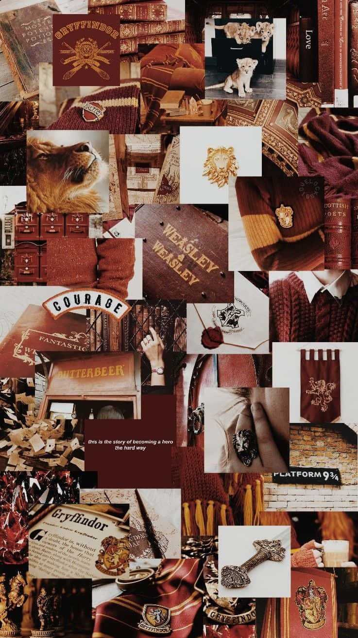 Beautiful Gryffindor Aesthetic Iphone Theme