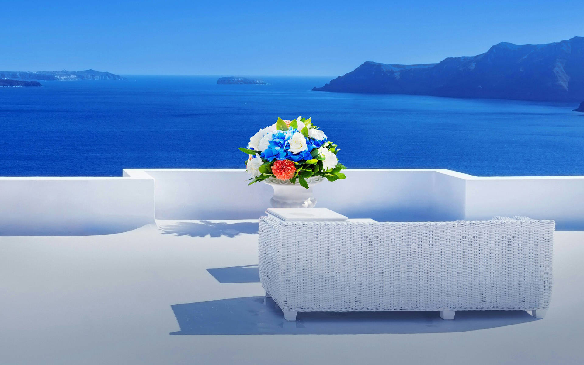 Beautiful Hd Blue Sea Background