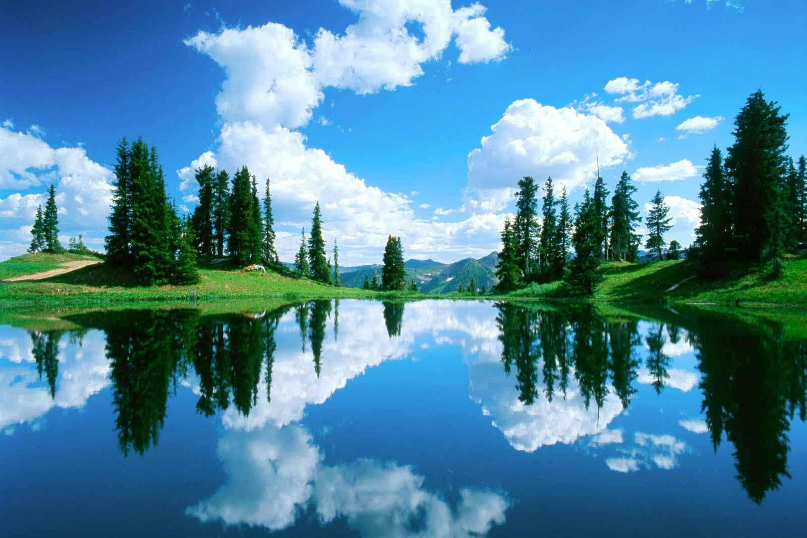 Beautiful Hd Peaceful Lake Background