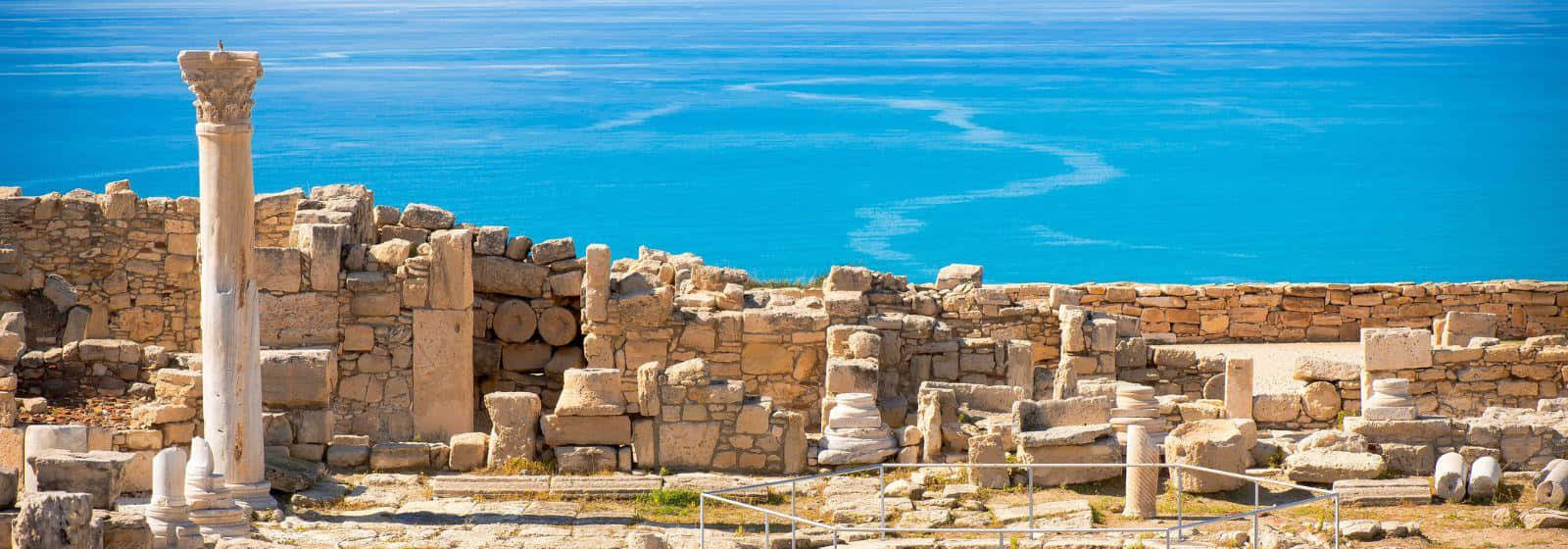 Beautiful Landscape In Paphos Background