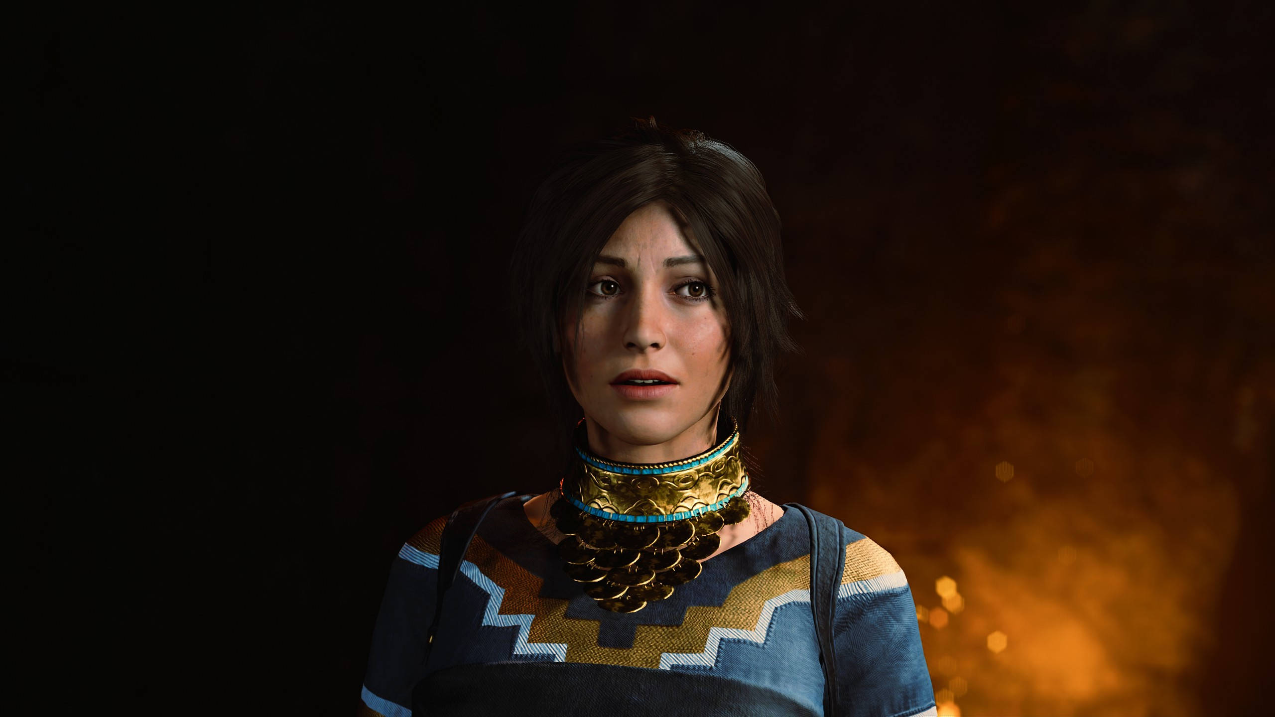Beautiful Lara Croft 2560 X 1440 Tomb Raider Background