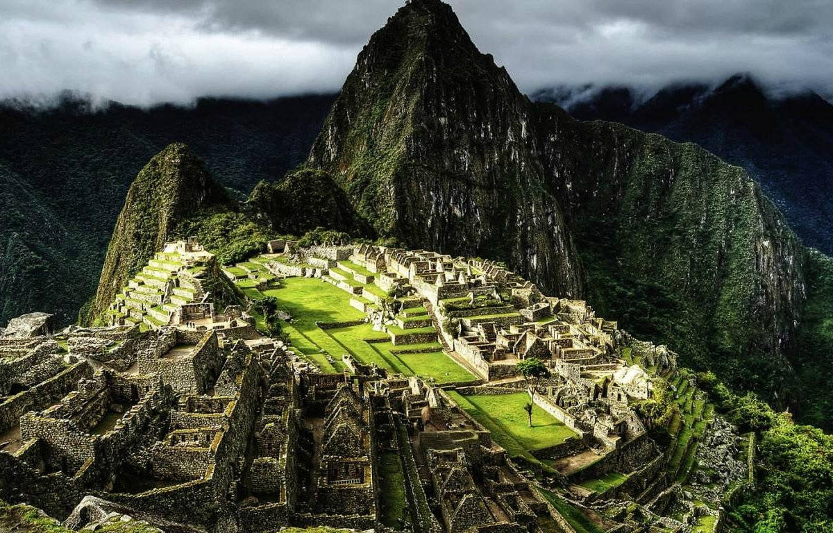 Beautiful Machu Picchu In Cusco Peru