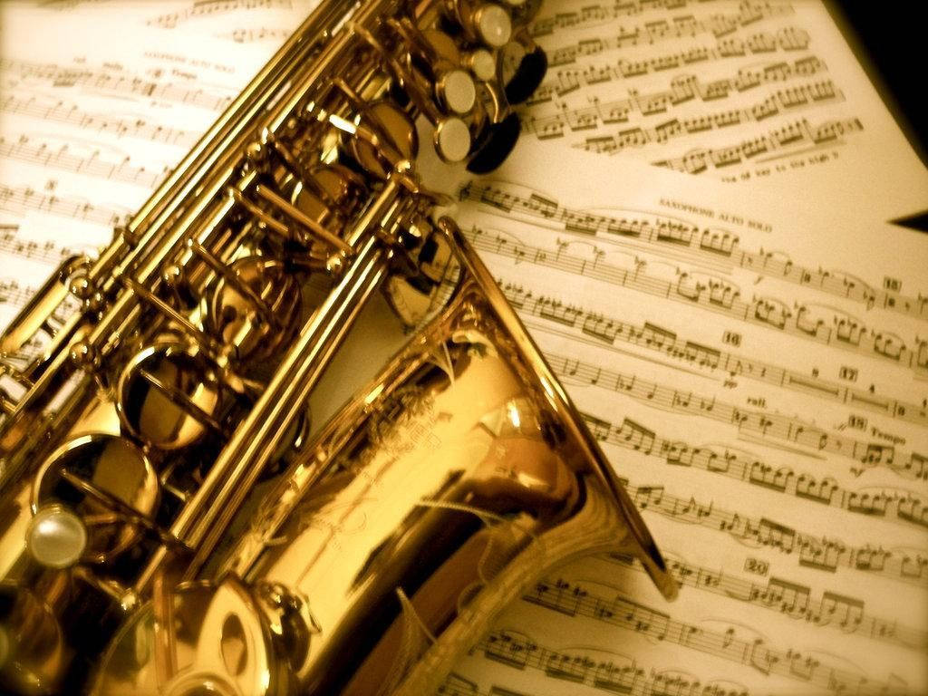 Beautiful Music Saxophone Background