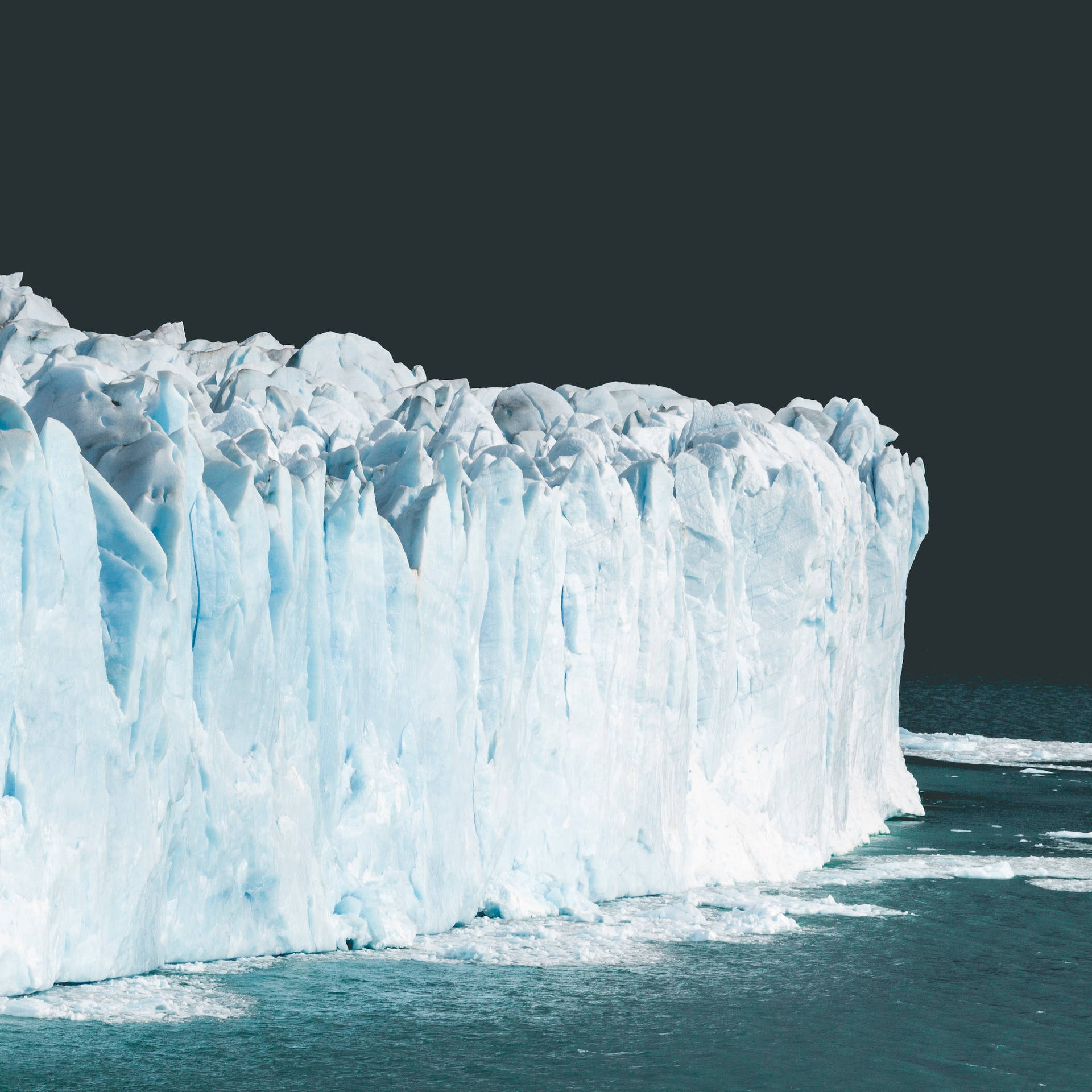 Beautiful Nature Big Ice Block Background