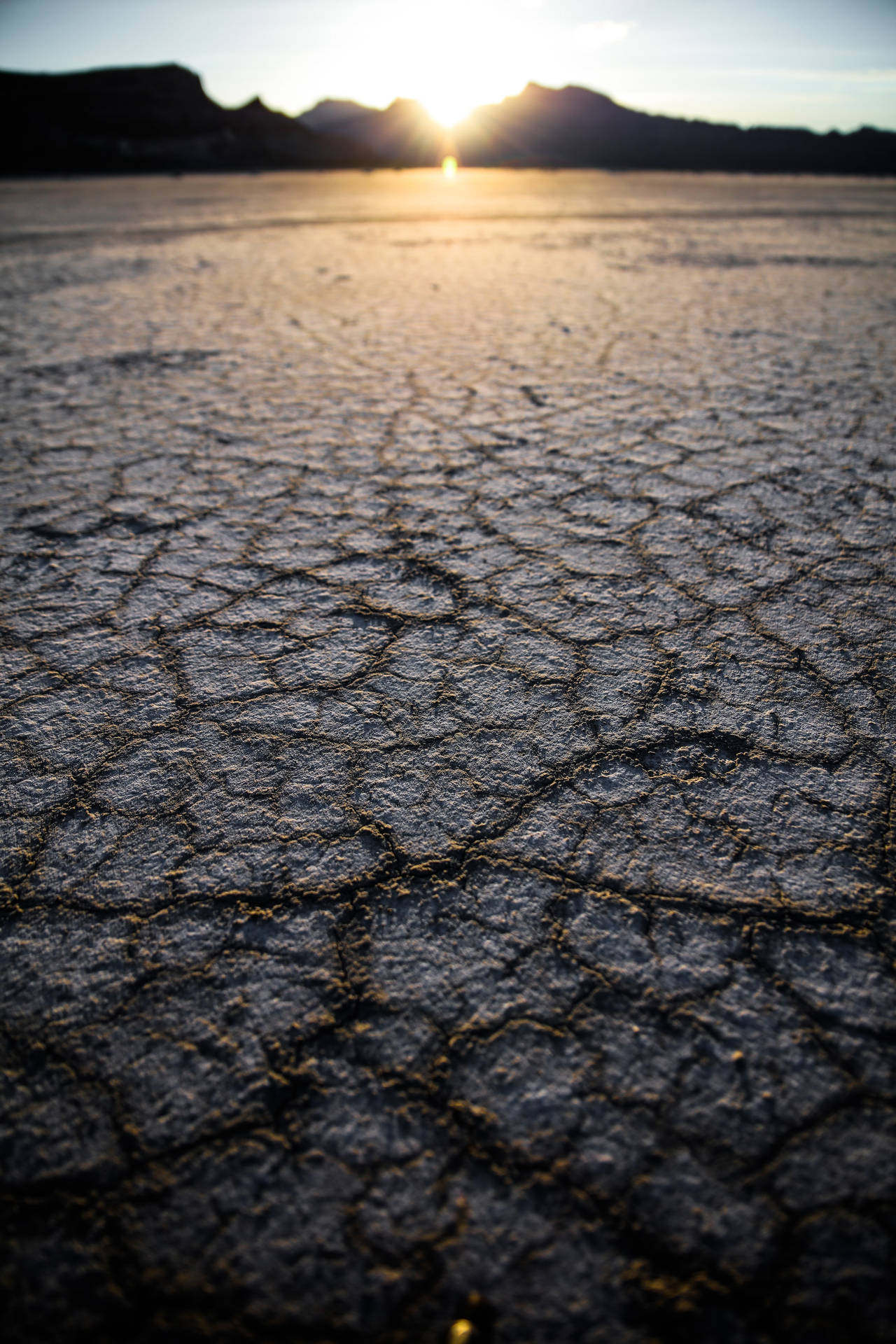 Beautiful Nature Dry Land Background