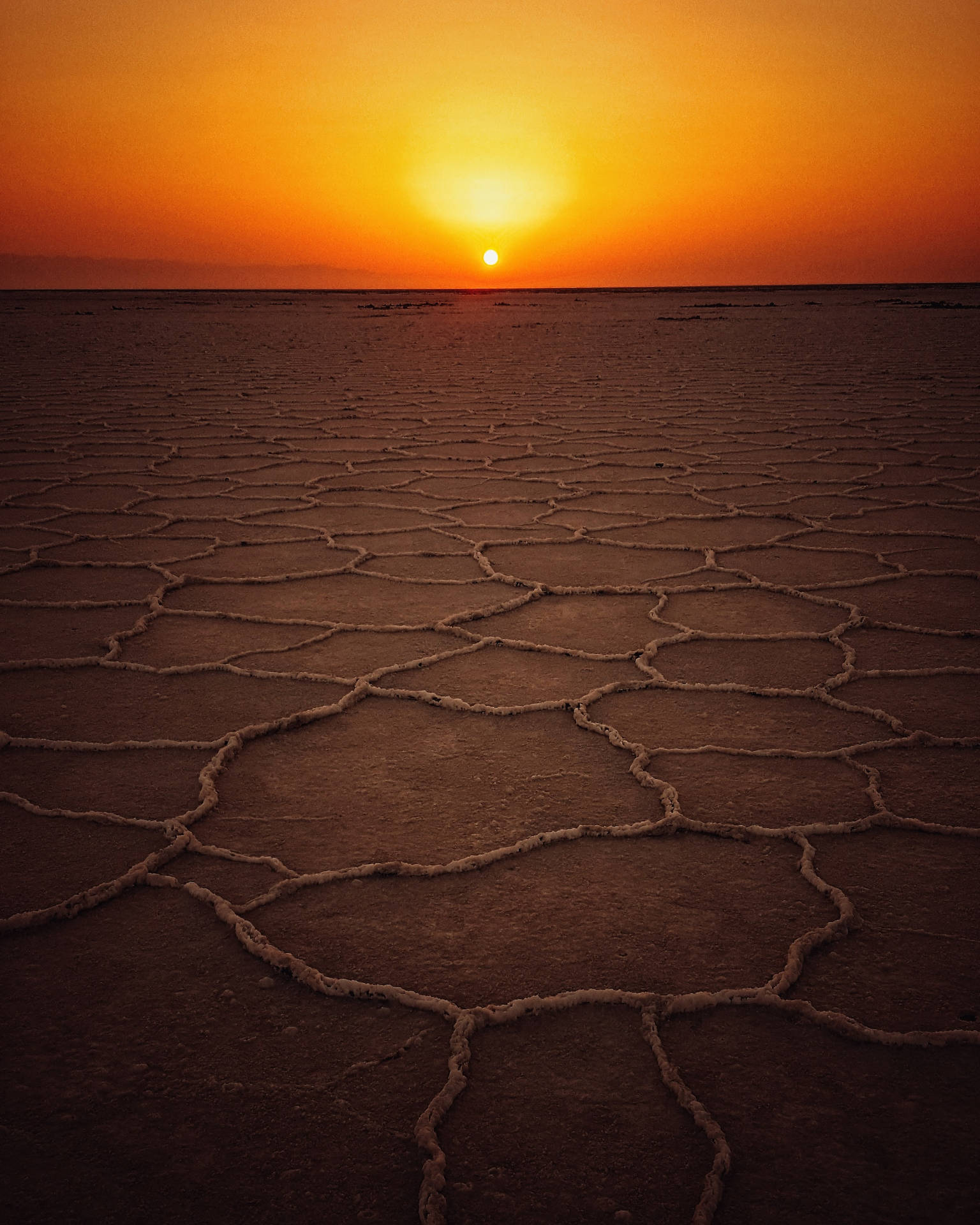 Beautiful Nature Sunset Dry Land