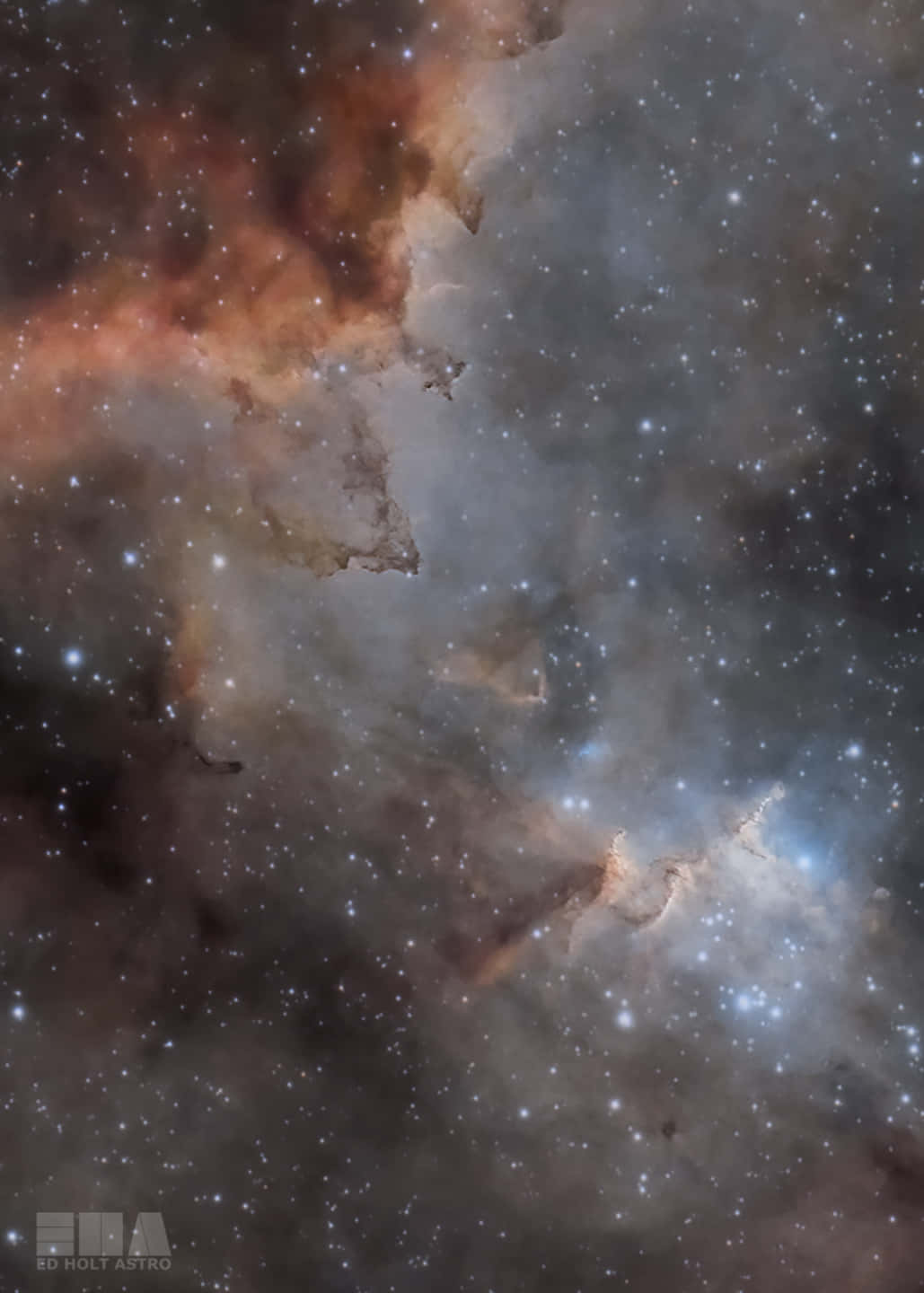 Beautiful North America Nebula Astronomy Background