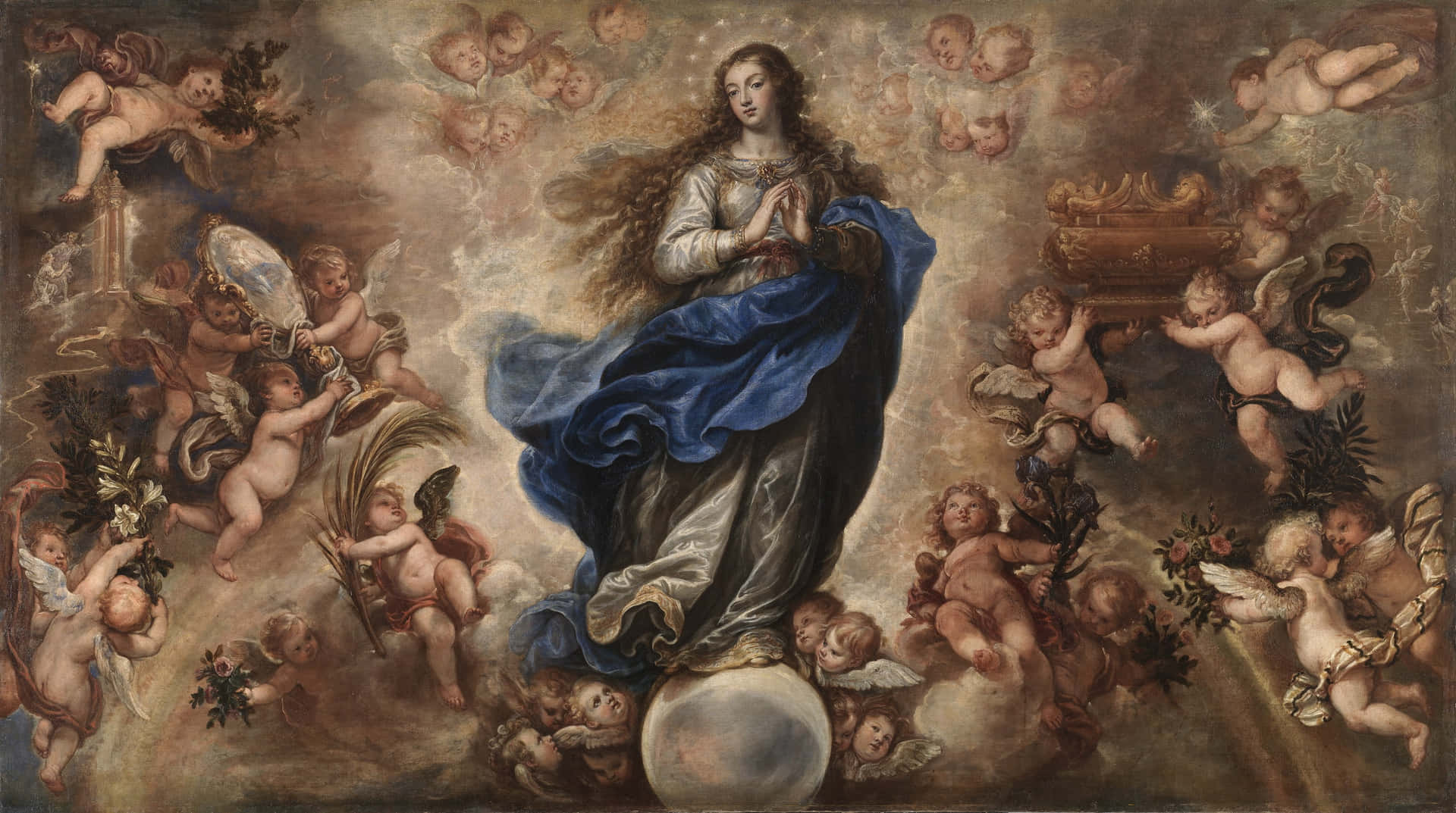 Beautiful Painting Immaculate Conception
