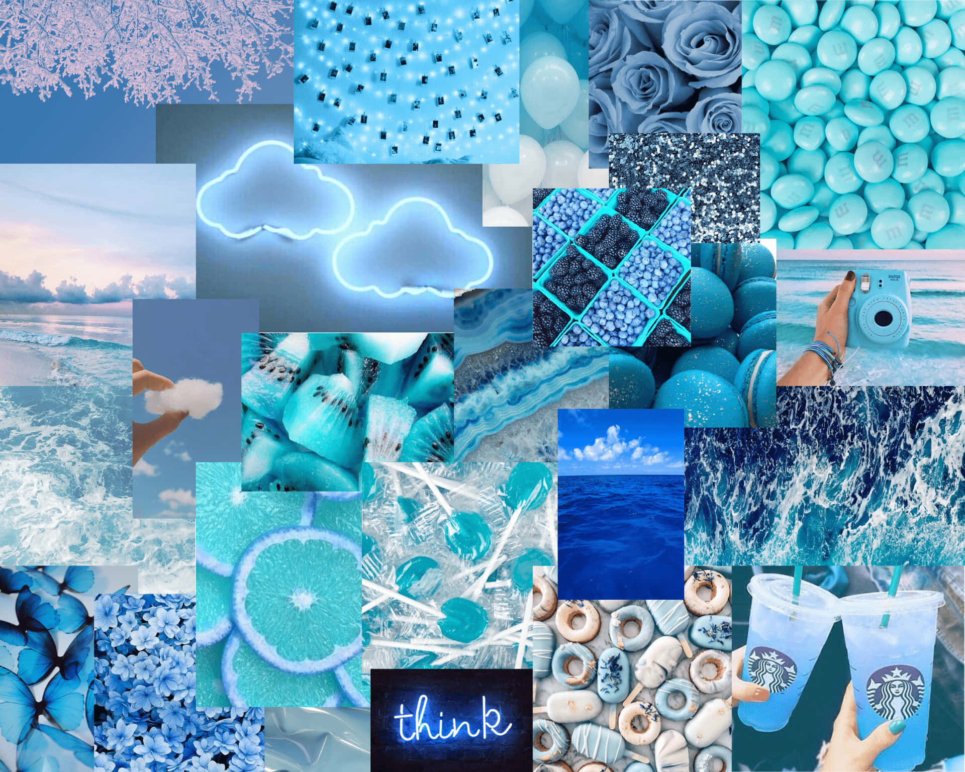 Beautiful Palette Of Pastel Blue Aesthetic Tumblr